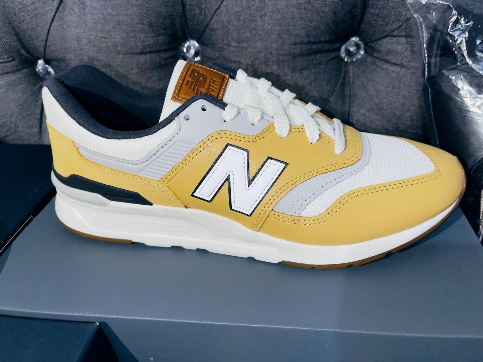 New Balance 997H user photos showing real-world wear