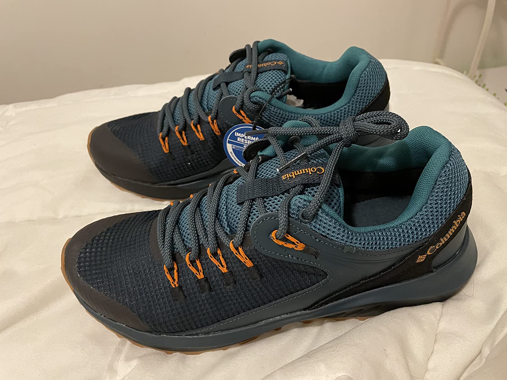 Columbia Trailstorm detailed construction view showing build quality and materials for hiking shoe assessment
