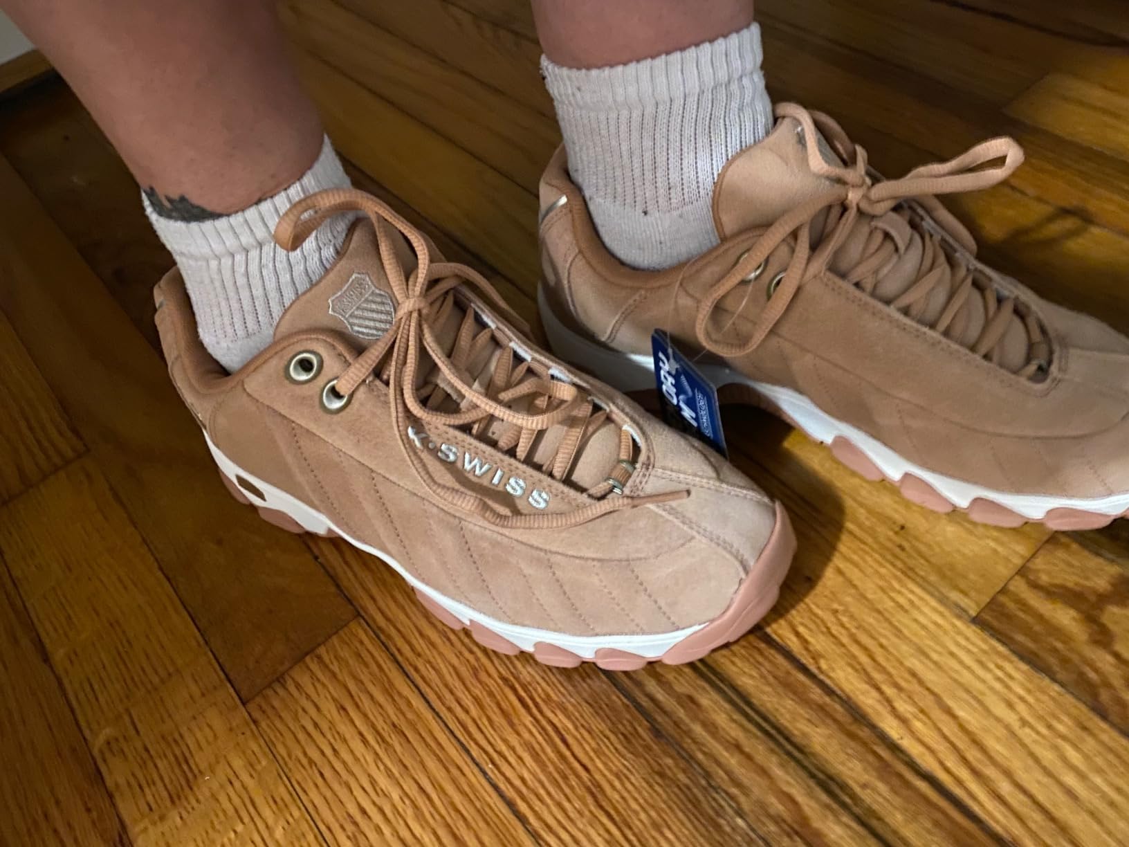 K-Swiss ST329 CMF comparison showing marketing claims versus real-world performance