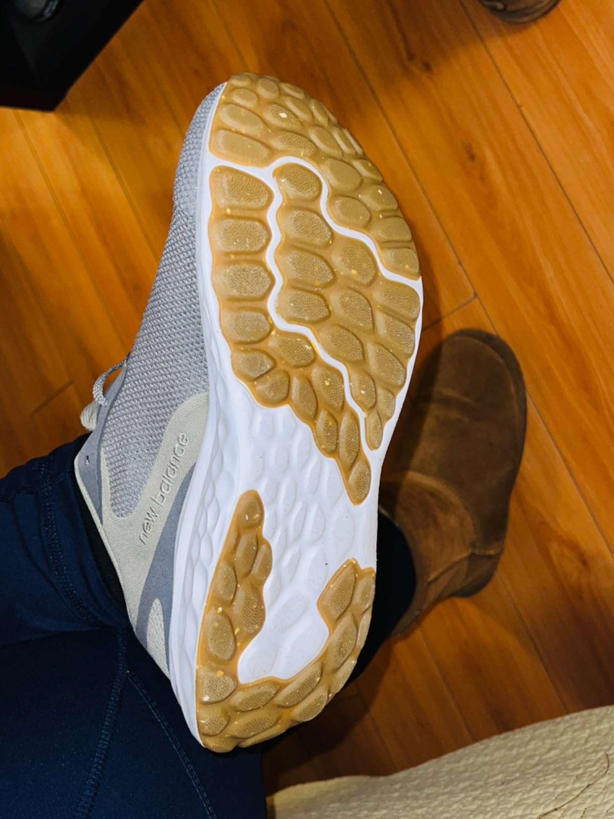 New Balance Arishi V4 comparison shot showing sizing and construction details