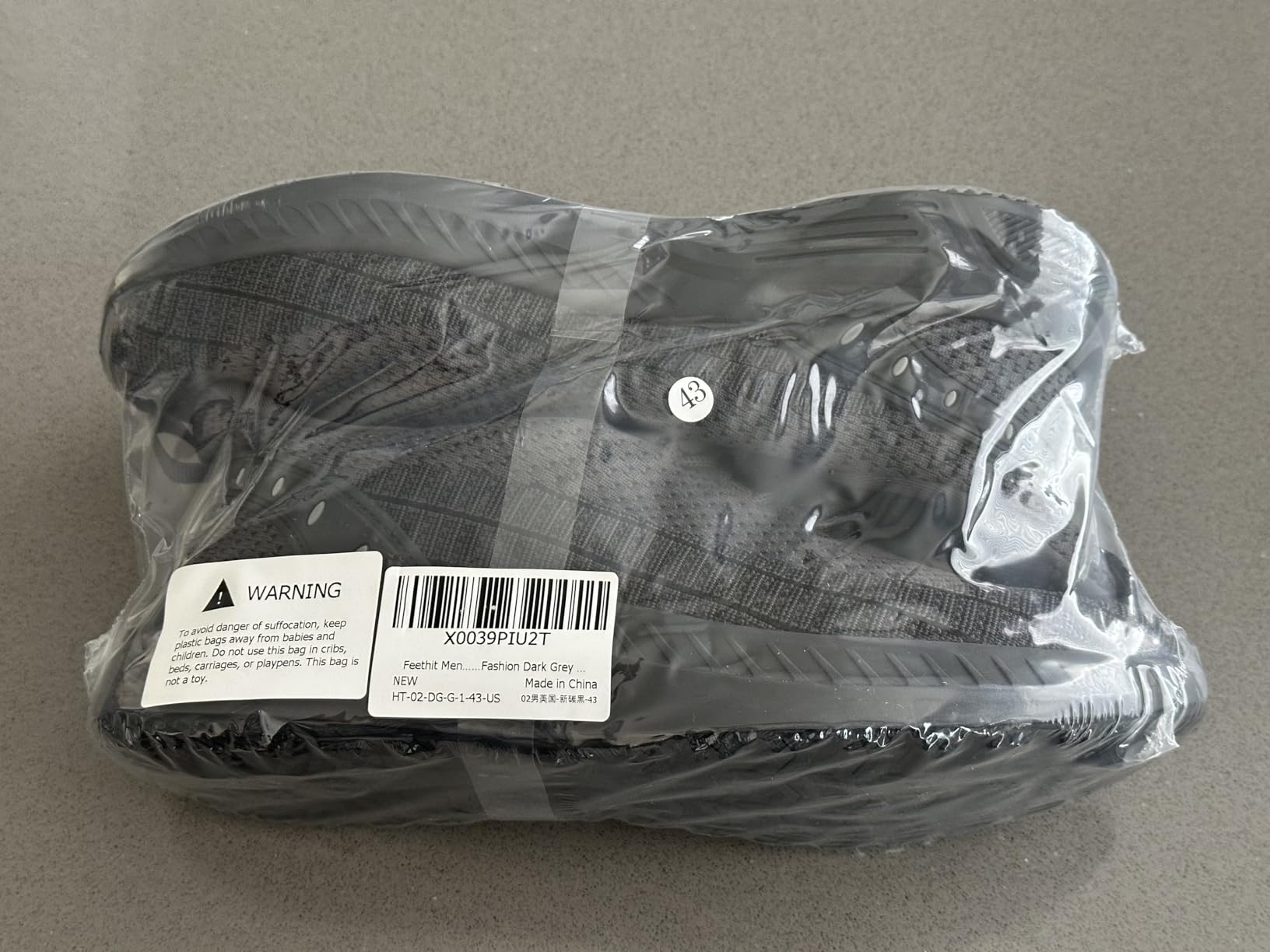 Detail shot of mesh upper material showing breathability and construction quality