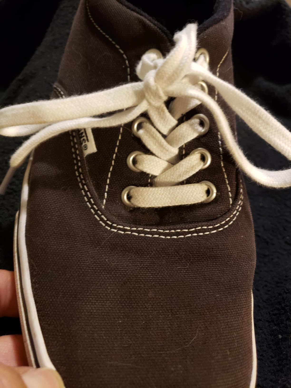 Handshop shoelaces on athletic shoes demonstrating they stay tied during daily activities