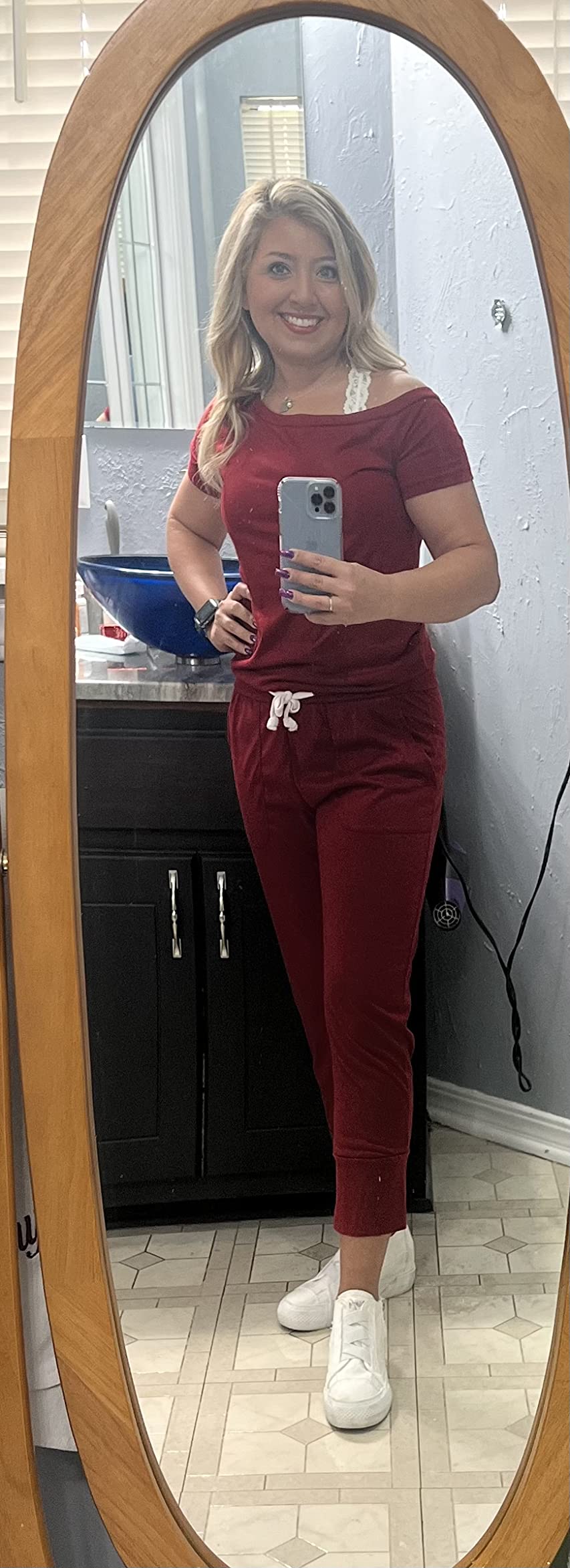 Nike Ebernon Low customer lifestyle photo showing real-world casual wear