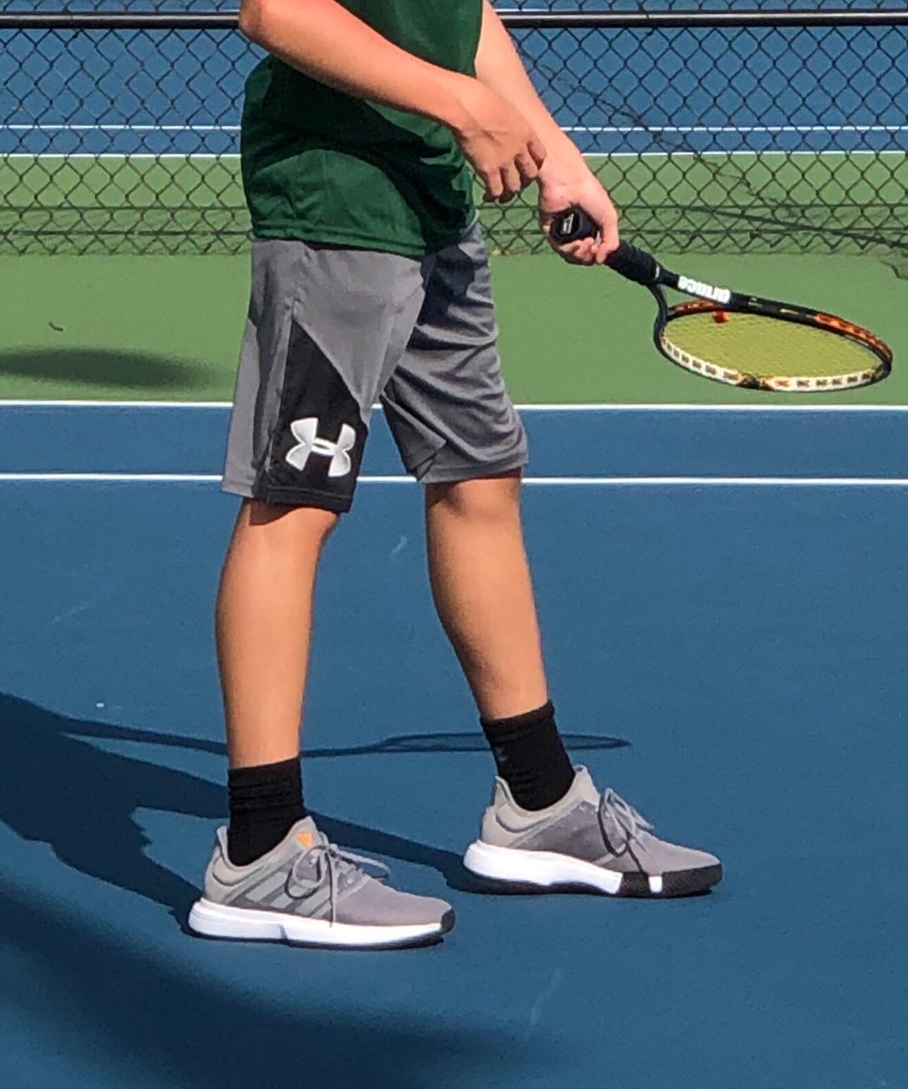 Tennis player testimonial showing Adidas Gamecourt M positive feedback from court sport athletes