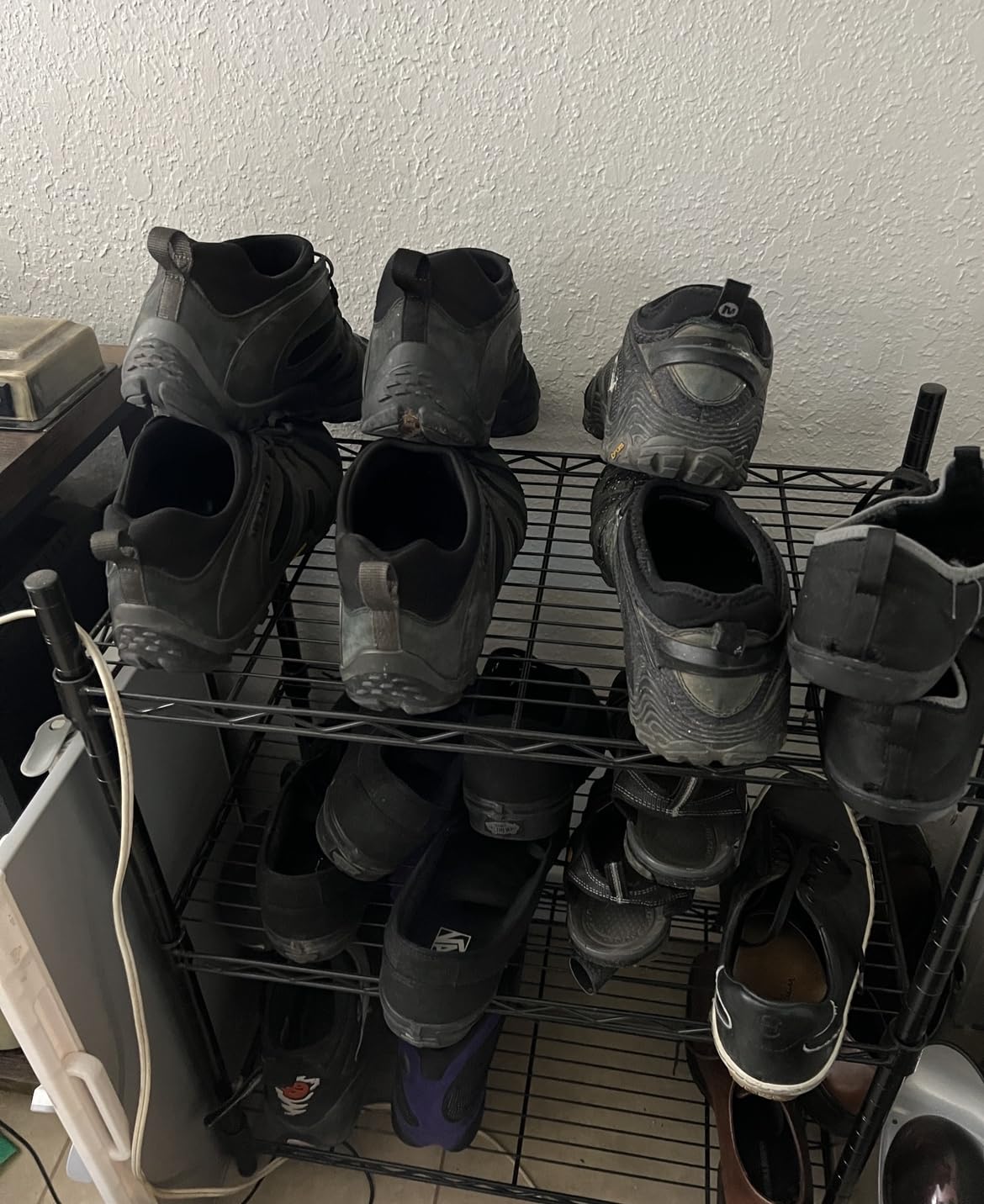 Multiple angle view of Merrell Chameleon 8 showing durability and construction quality