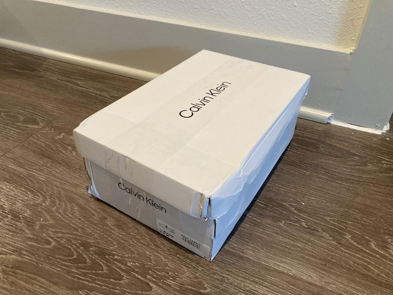 Calvin Klein Ryor sneaker showing wear and durability issues after extended use