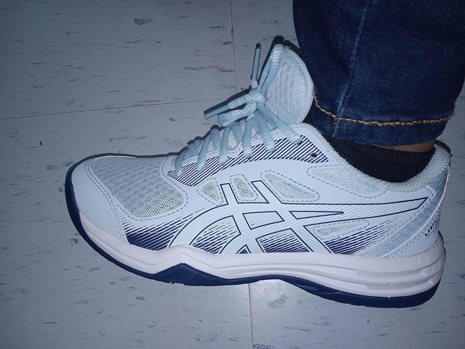 ASICS Women's Upcourt 5 lifestyle and versatility demonstration