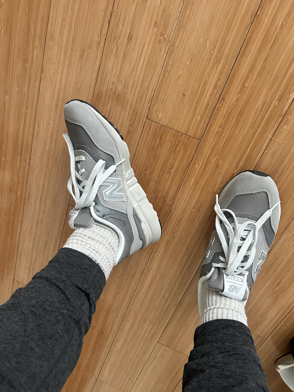 New Balance 997H side profile showing heritage design elements and N logo