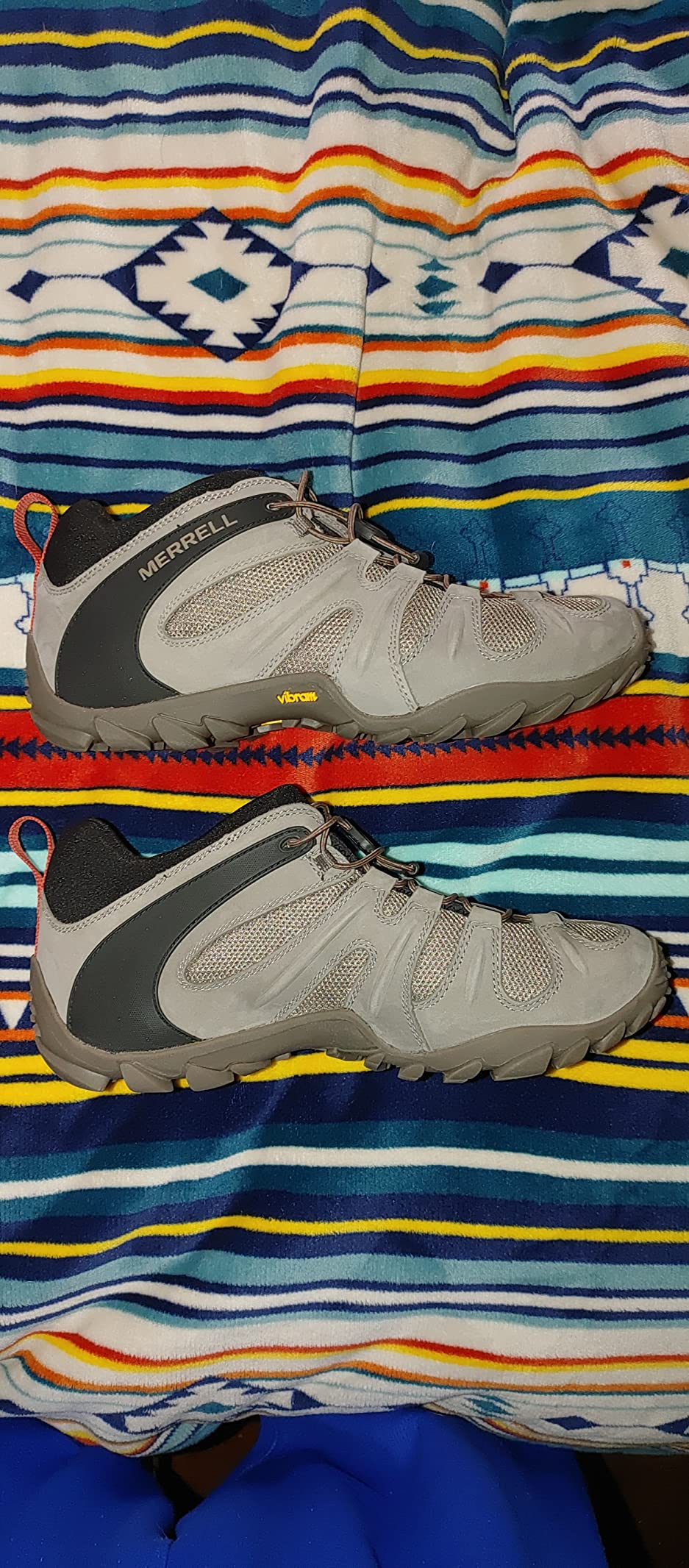 Final assessment image showing Merrell Chameleon 8 in real-world outdoor setting