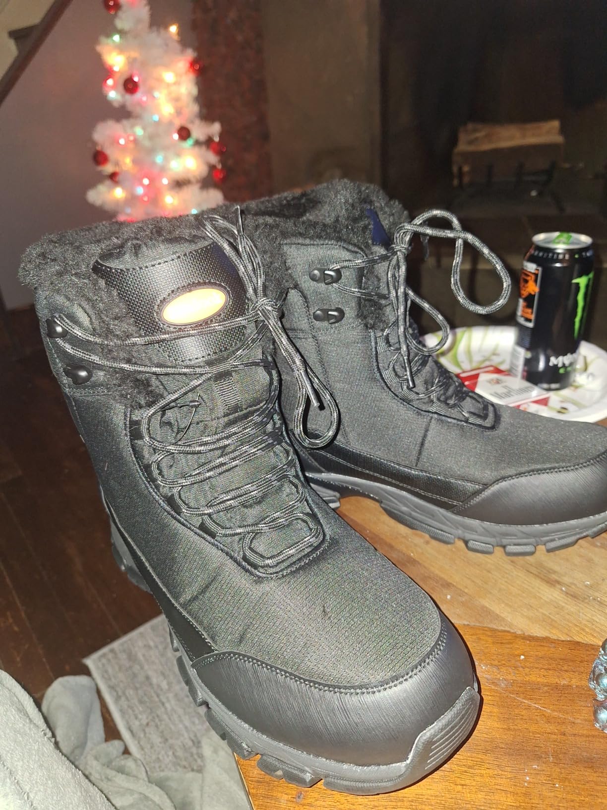 SHULOOK boots real-world testing showing durability and performance in winter work conditions