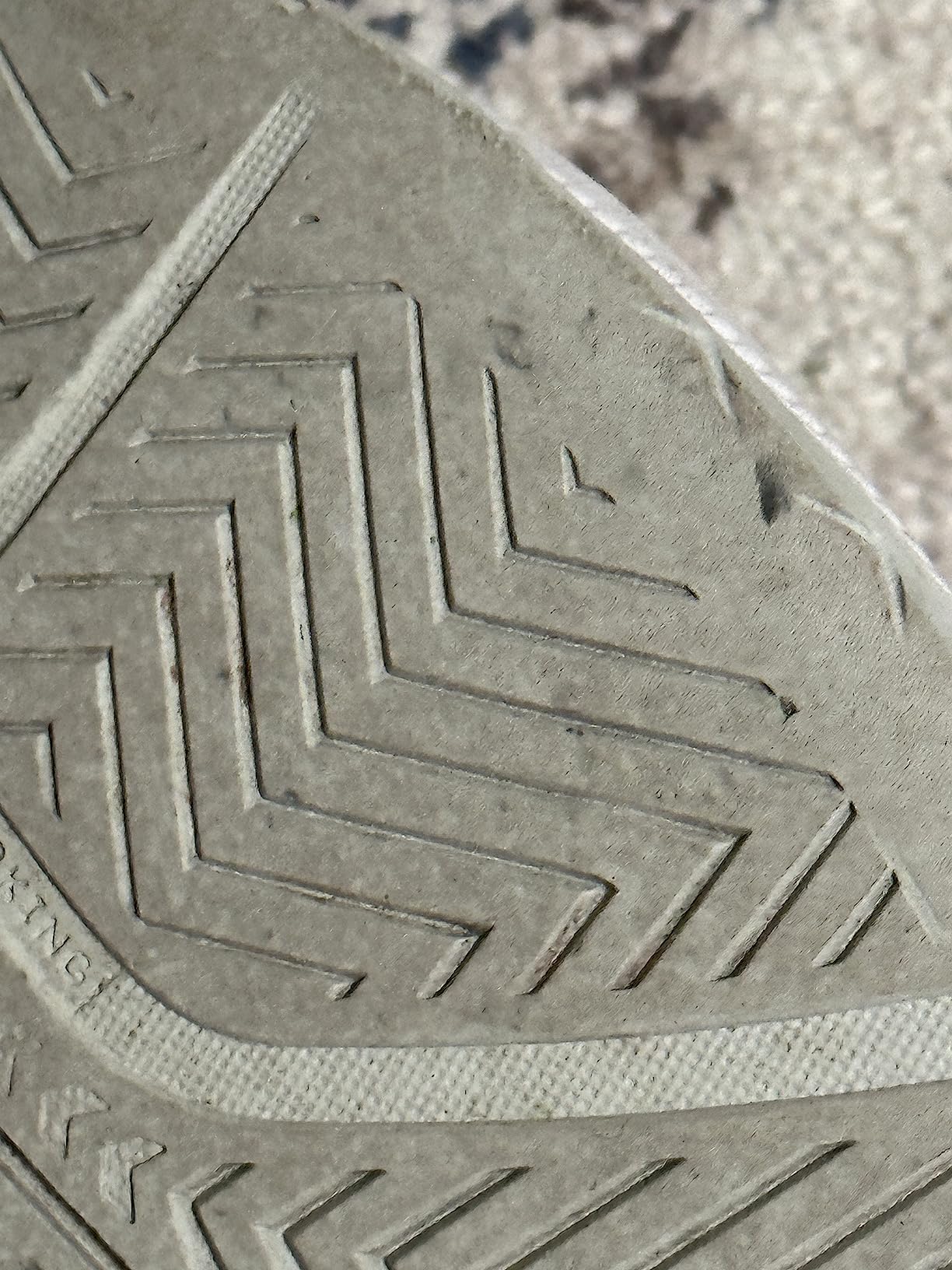 ASICS Gel-Dedicate 7 showing side wear patterns and overall condition after extended court testing