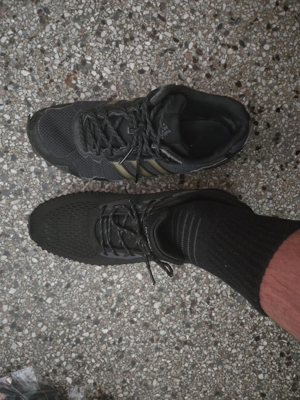 Side profile showing lightweight design and rubber sole with traction pattern