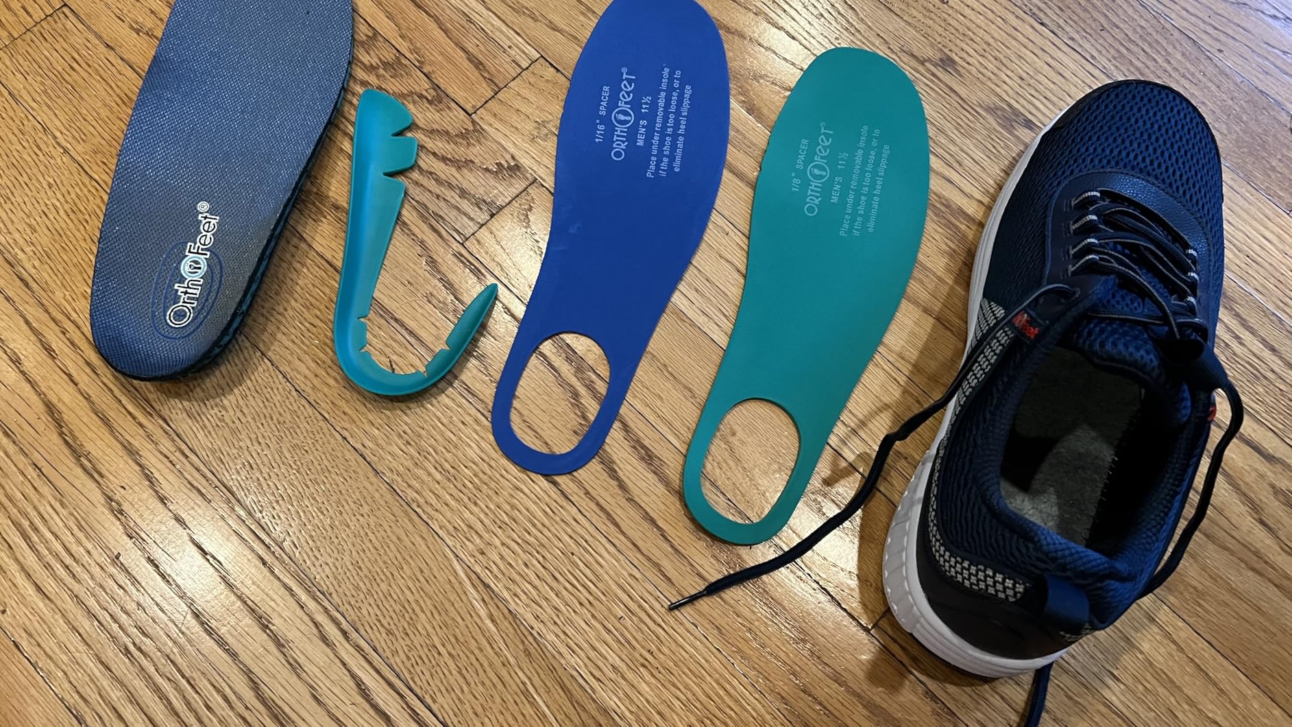 Orthofeet pain relief conditions chart showing support for plantar fasciitis, diabetes, bunions, arthritis and other foot conditions