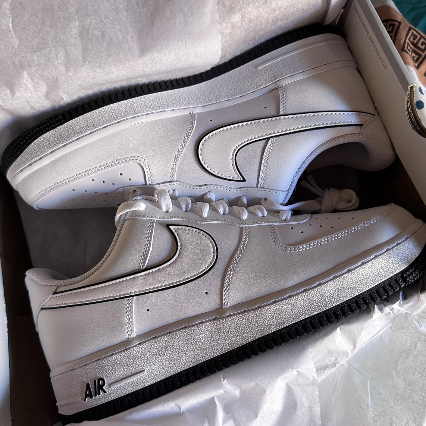 Nike Air Force 1 shoes after extended wear testing showing durability and condition