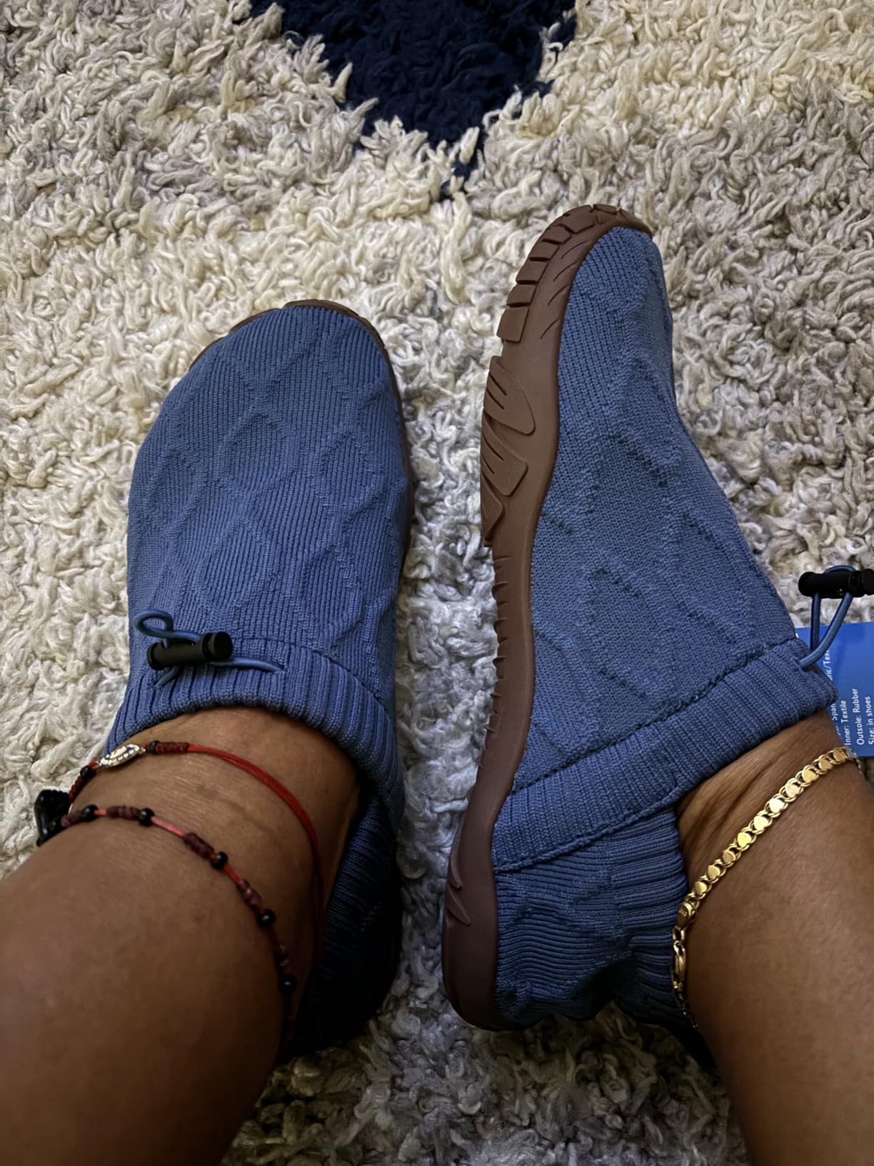 Final product shot of WateLves barefoot shoes showing overall design and construction quality
