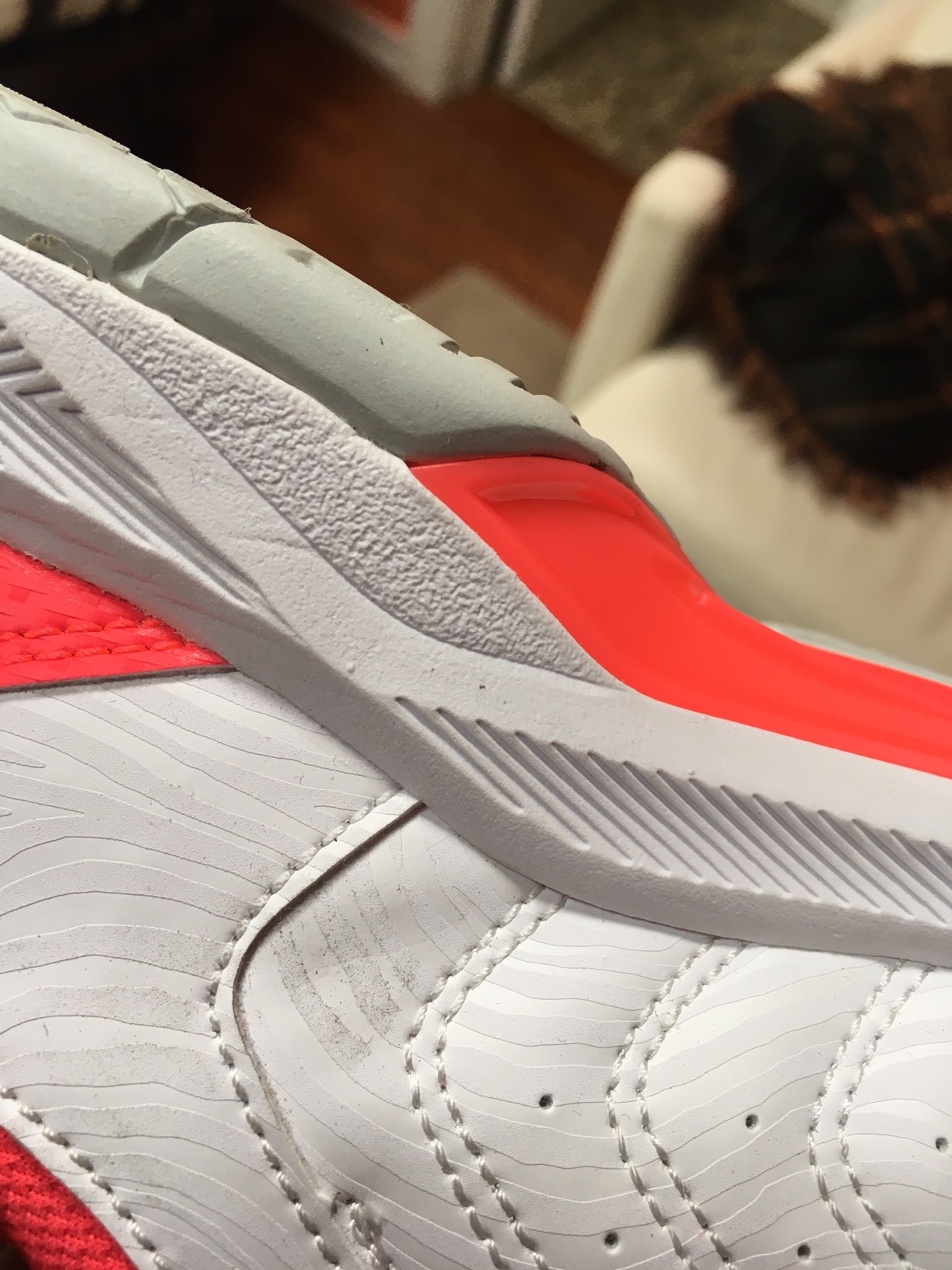 ASICS Gel-Dedicate 6 tennis shoes in action on court showing traction and stability during play