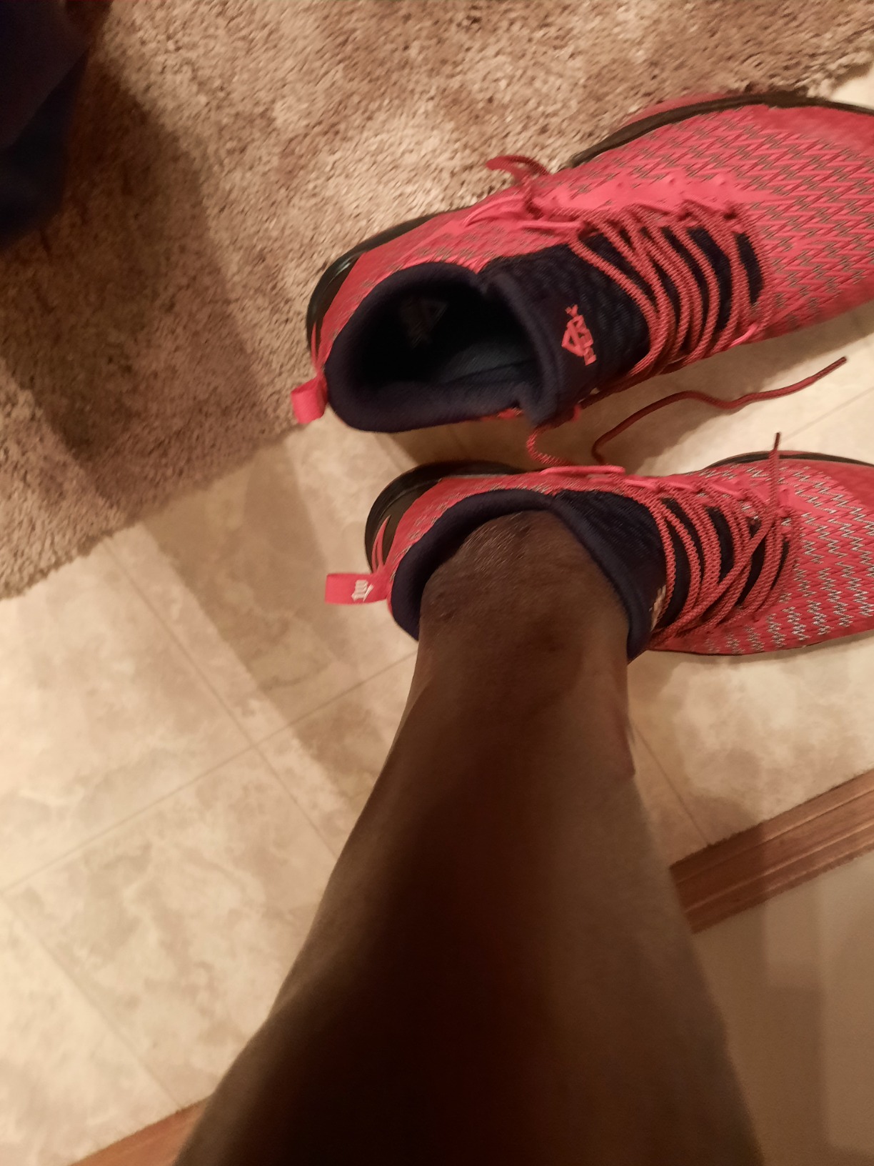 PEAK Lou Williams basketball shoes size 15 showing proper fit and construction details