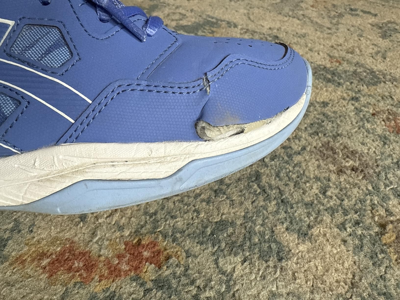 Asics Women's Gel-RENMA Pickleball Shoes light blue colorway showing court-specific design