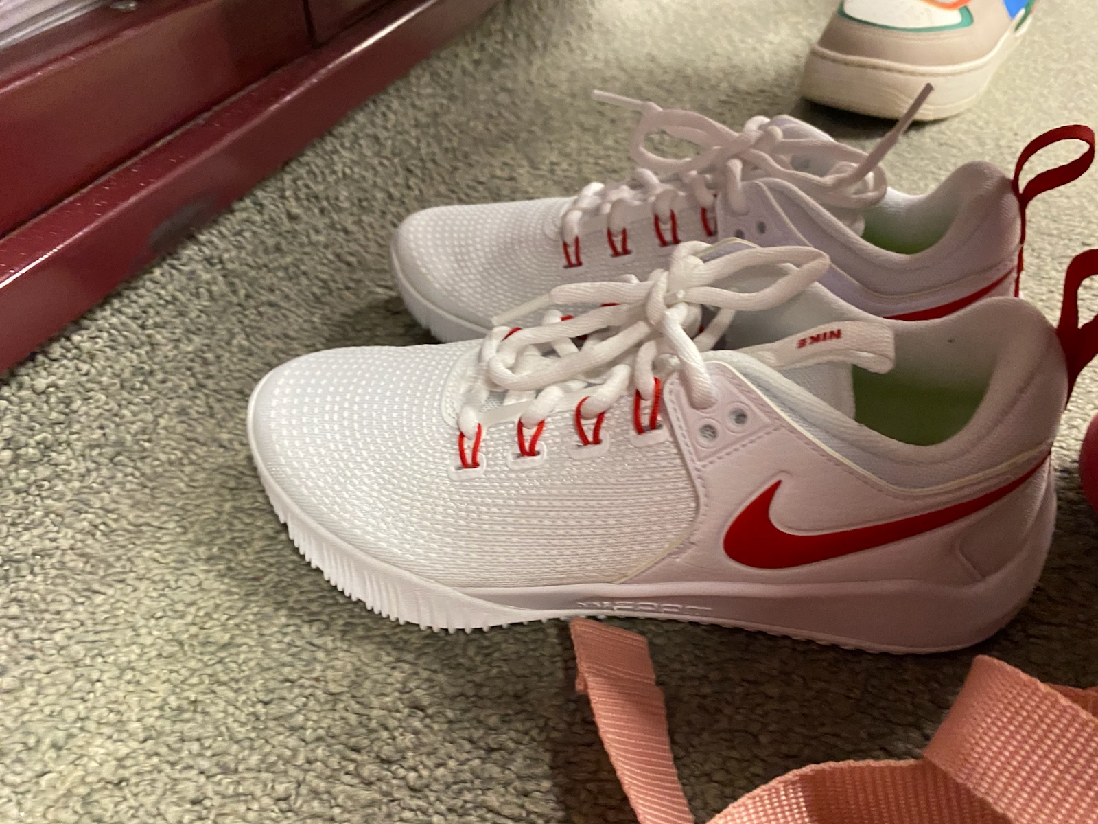 Nike Women's Zoom HyperAce 2 volleyball shoes complete product shot showing final design