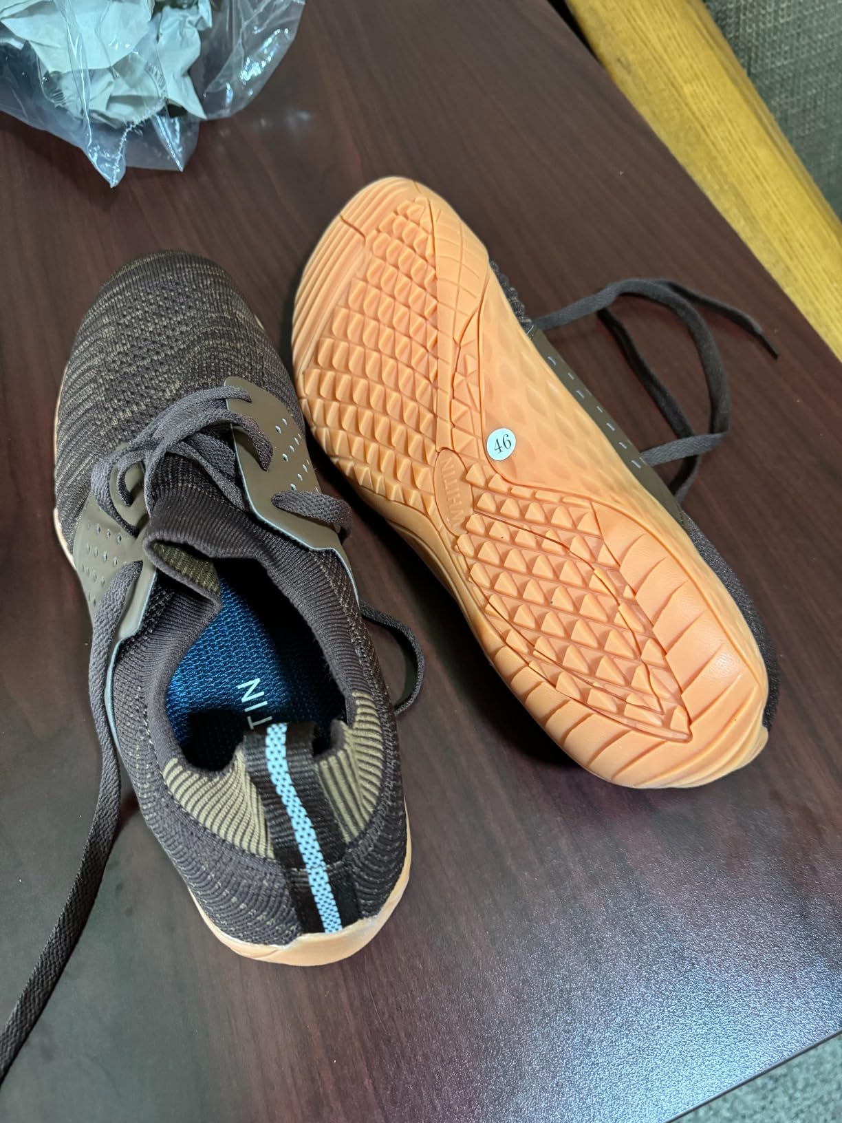 WHITIN barefoot shoes tested in various gym conditions showing versatility