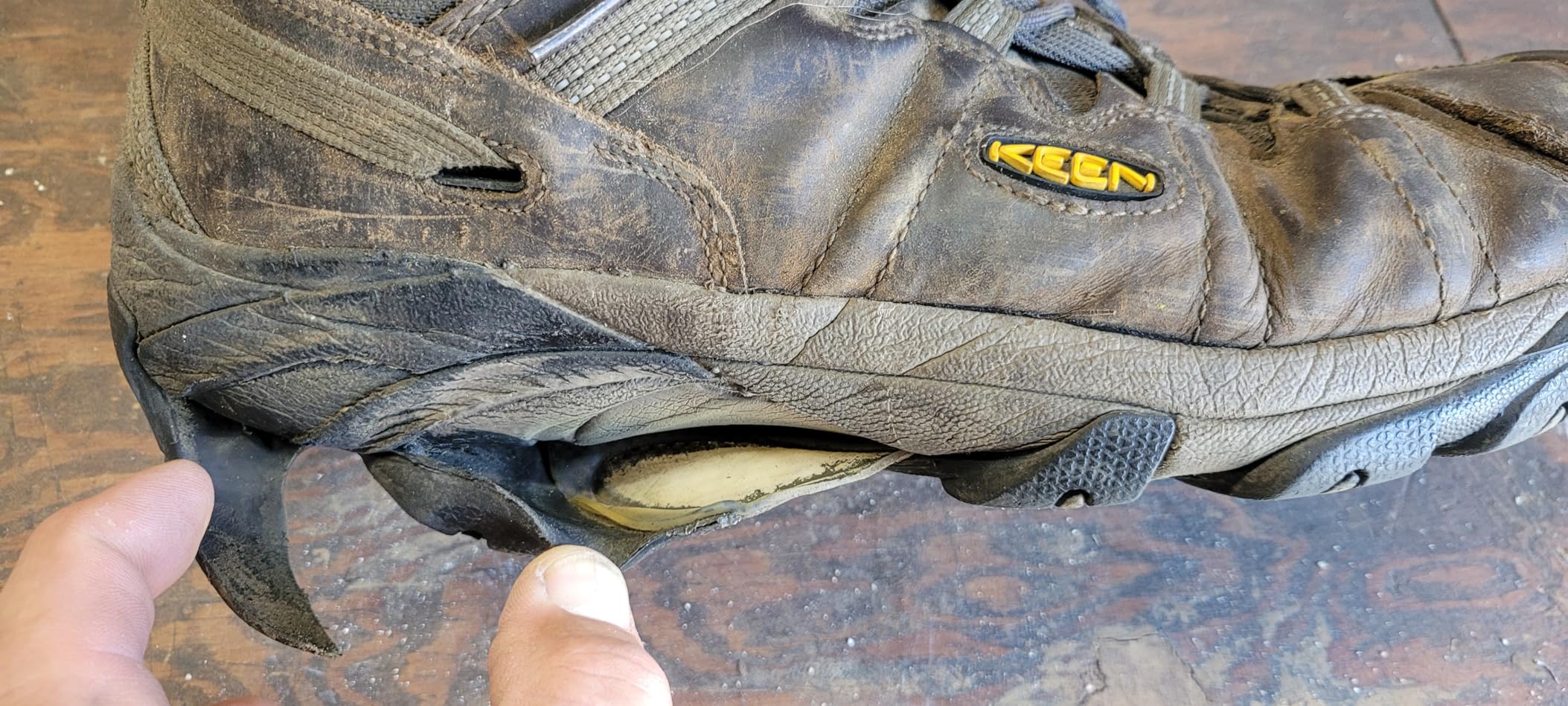 Final product shot of KEEN Targhee II showing overall design and construction quality