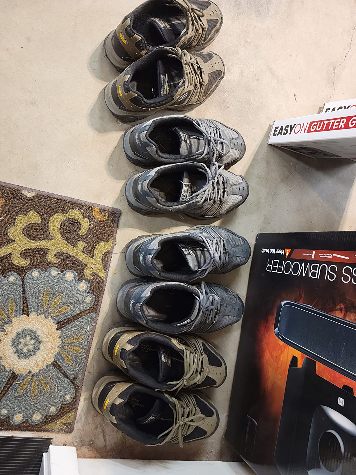 Skechers After Burn memory foam insole showing cushioning technology and foot support features