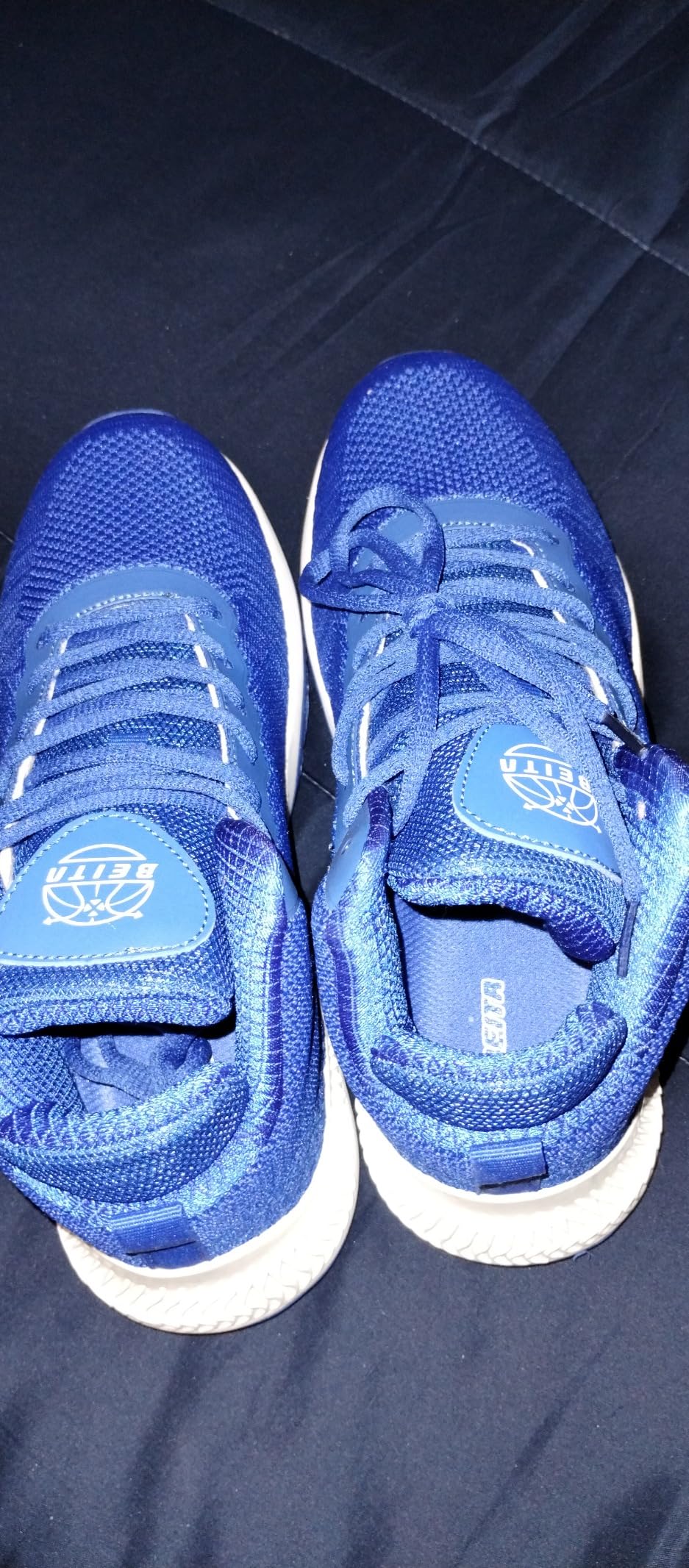 Beita basketball shoes marketing claims verification showing breathable upper material