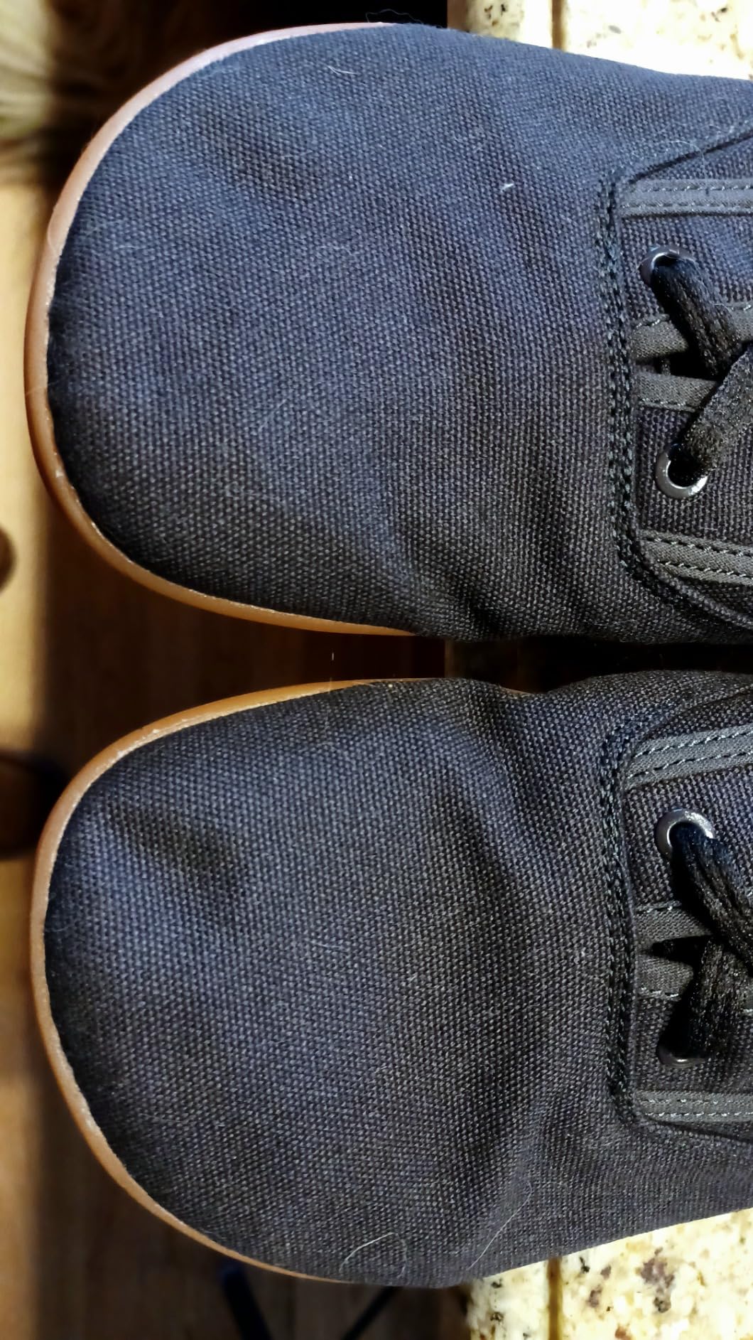 WHITIN barefoot sneaker showing flexible sole and wide toe box from side angle