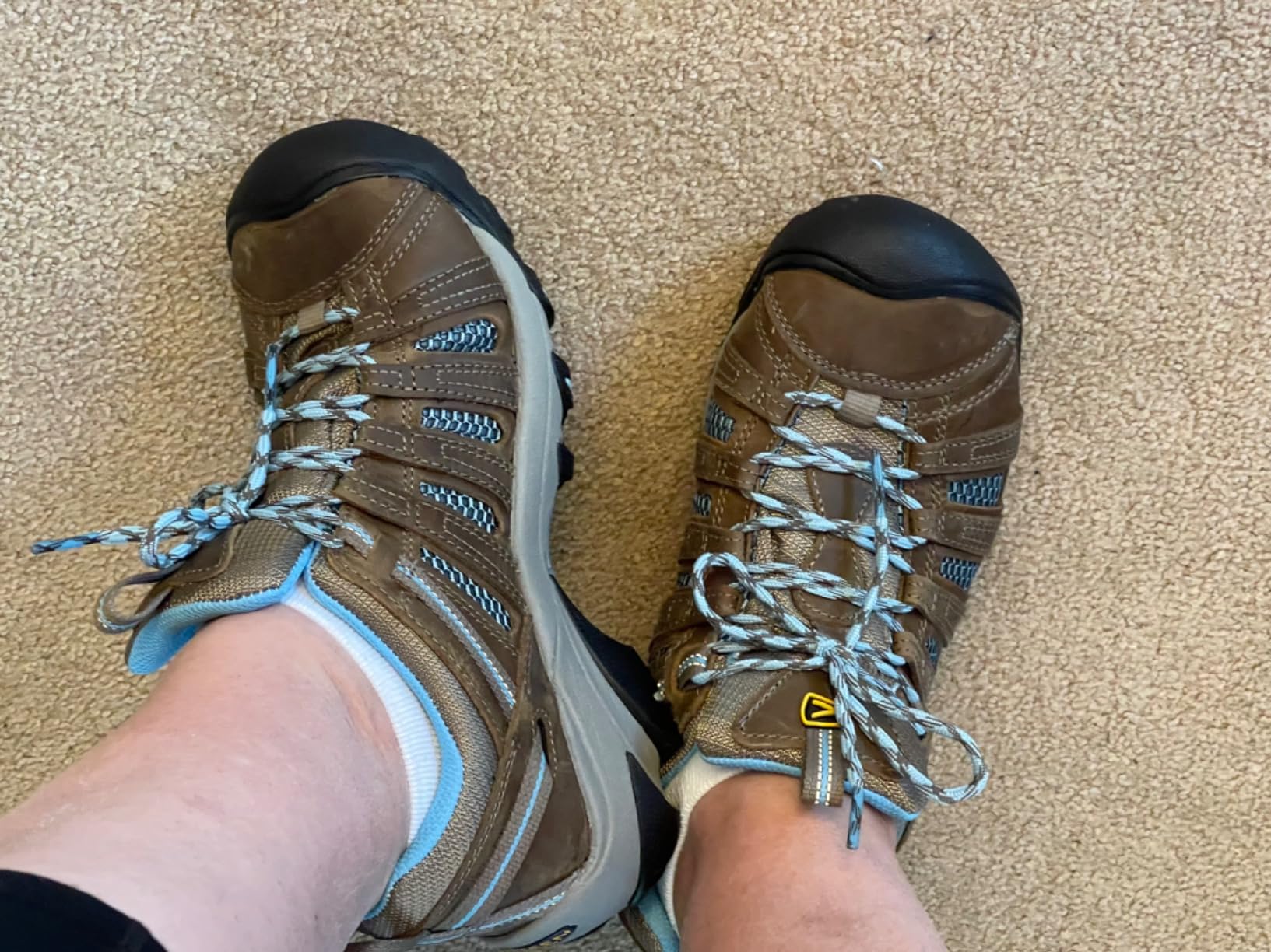KEEN Voyageur showing durability after extensive trail use demonstrating quality construction