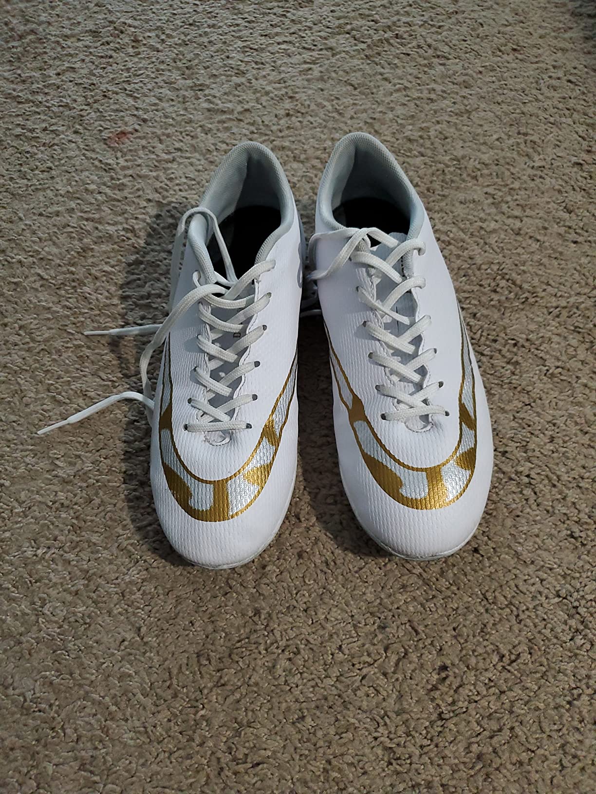 Indoor court testing of HaloTeam soccer cleats showing performance on gym floors and futsal courts