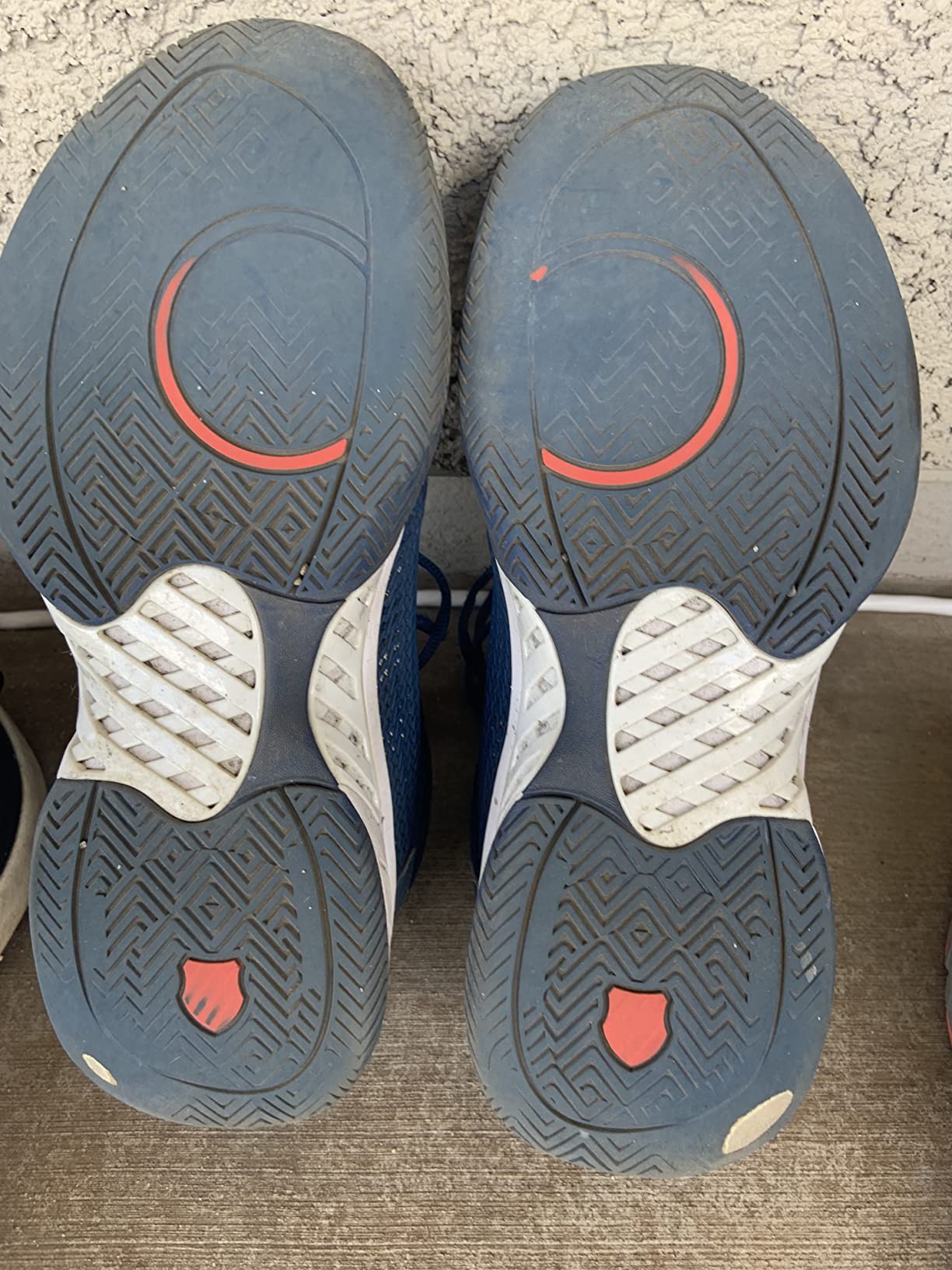 Multiple views of K-Swiss Express Light showing different angles and colorway options