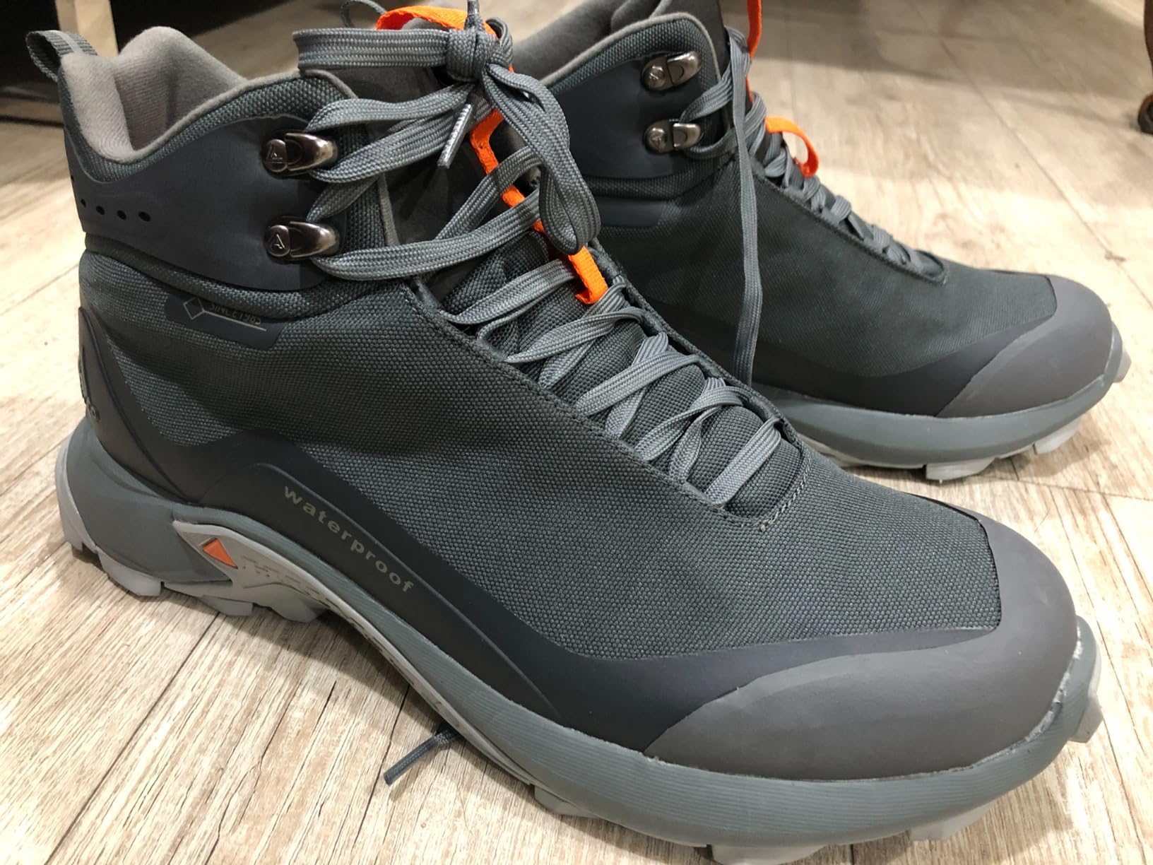 Final product shot of HUMTTO Men's All-Terrain Hiking Boots showing overall design and build quality