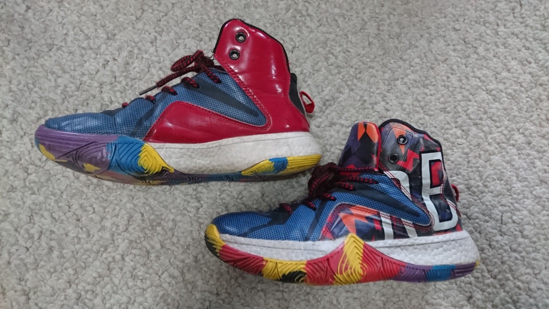 ASHION basketball shoes showing 6 month wear test results from real customer