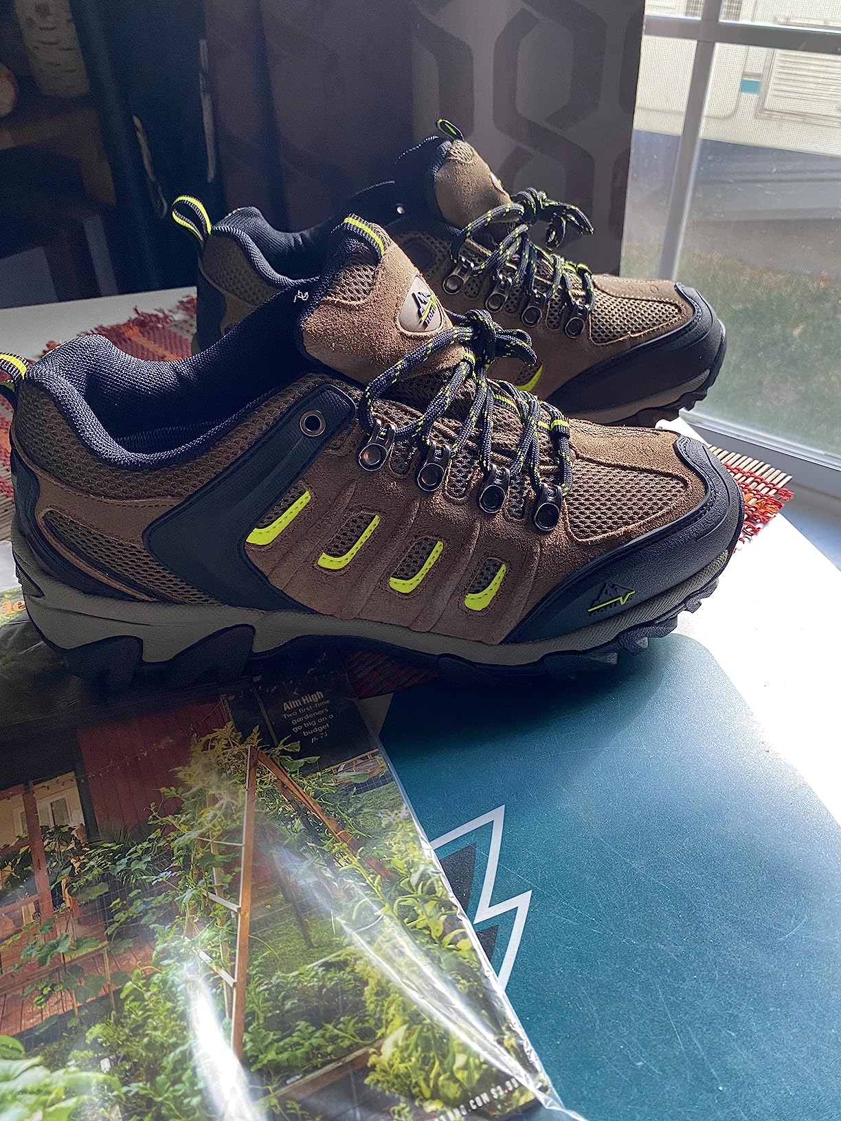 NORTIV 8 hiking shoes collection showing different styles and sizes available