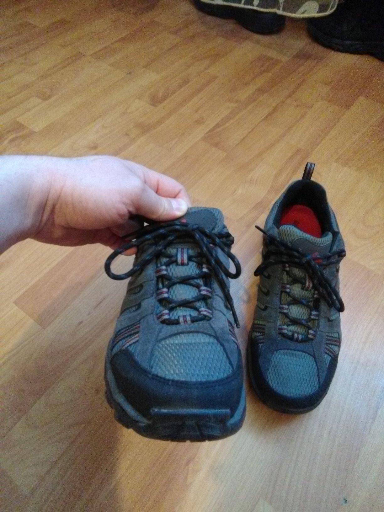 Columbia hiking shoe marketing claims vs real world performance comparison