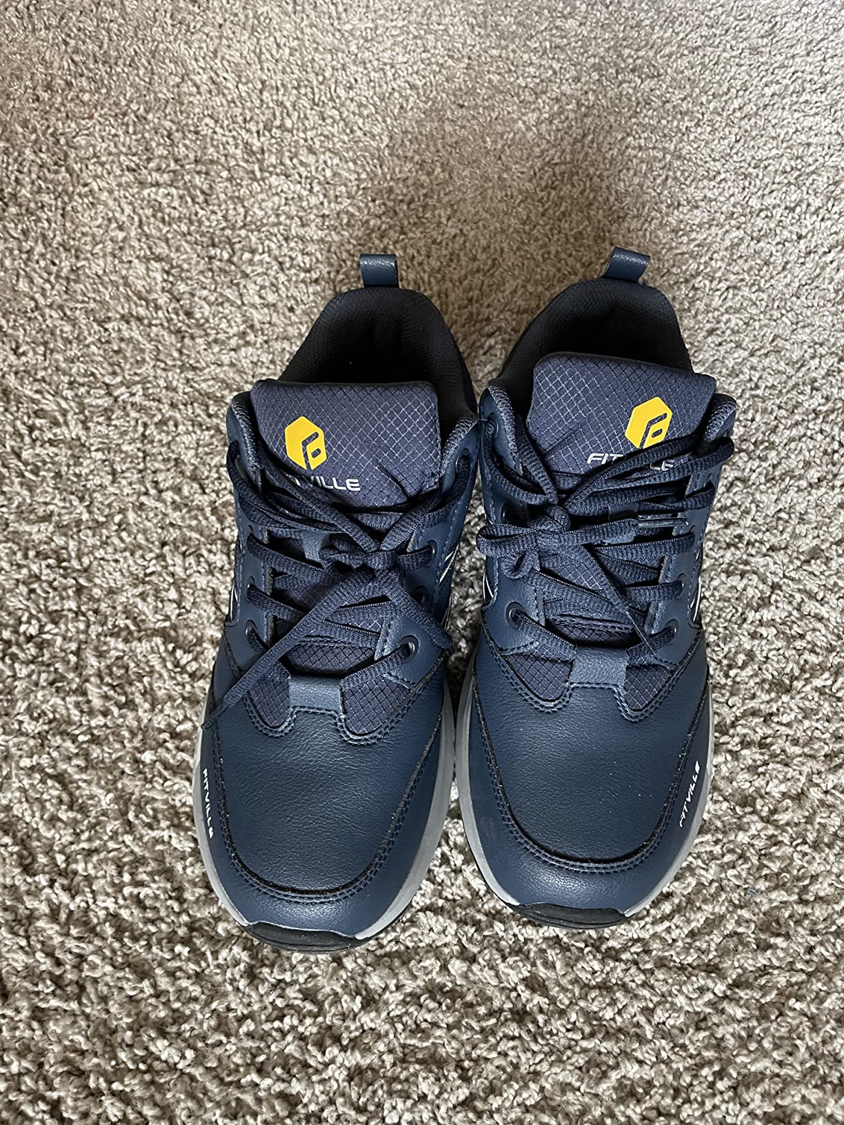 FitVille hiking shoes in natural outdoor setting showing practical hiking application