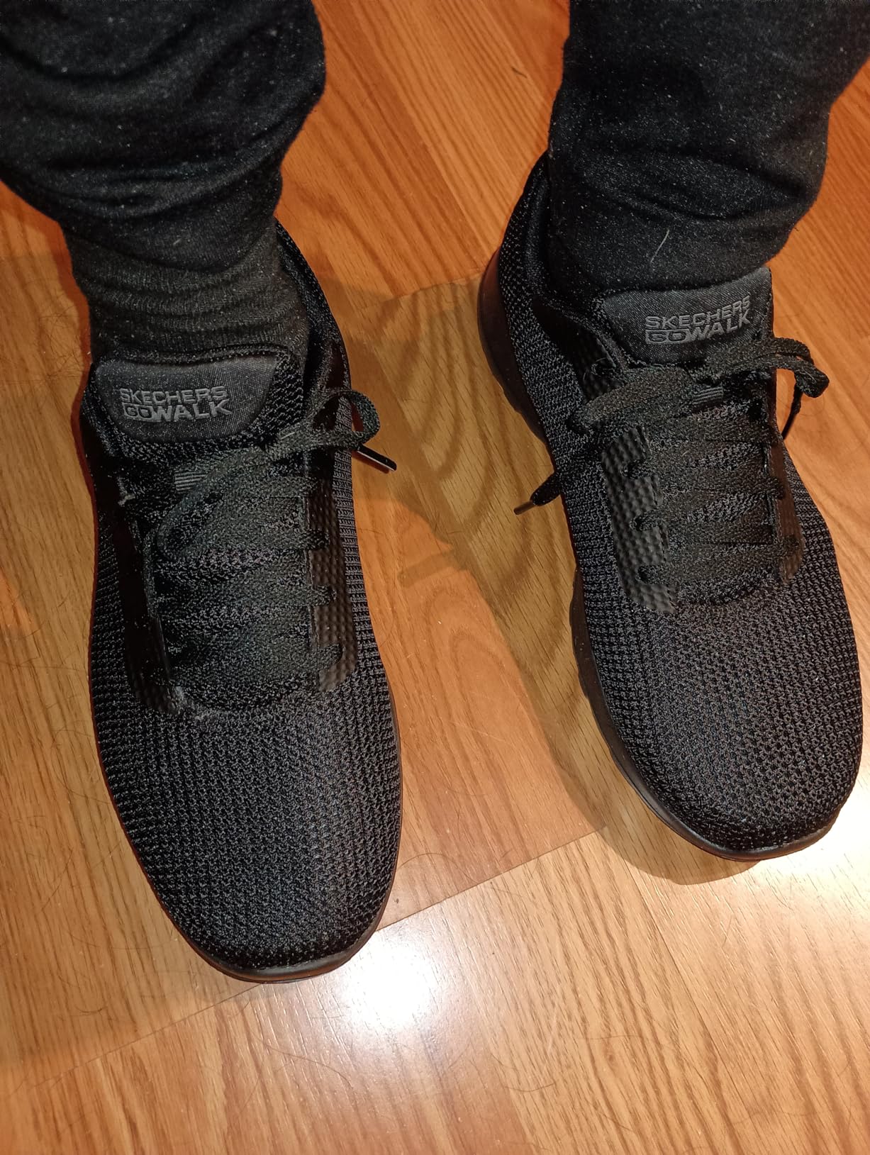 Skechers Go Walk Joy outsole traction pattern and wear after testing