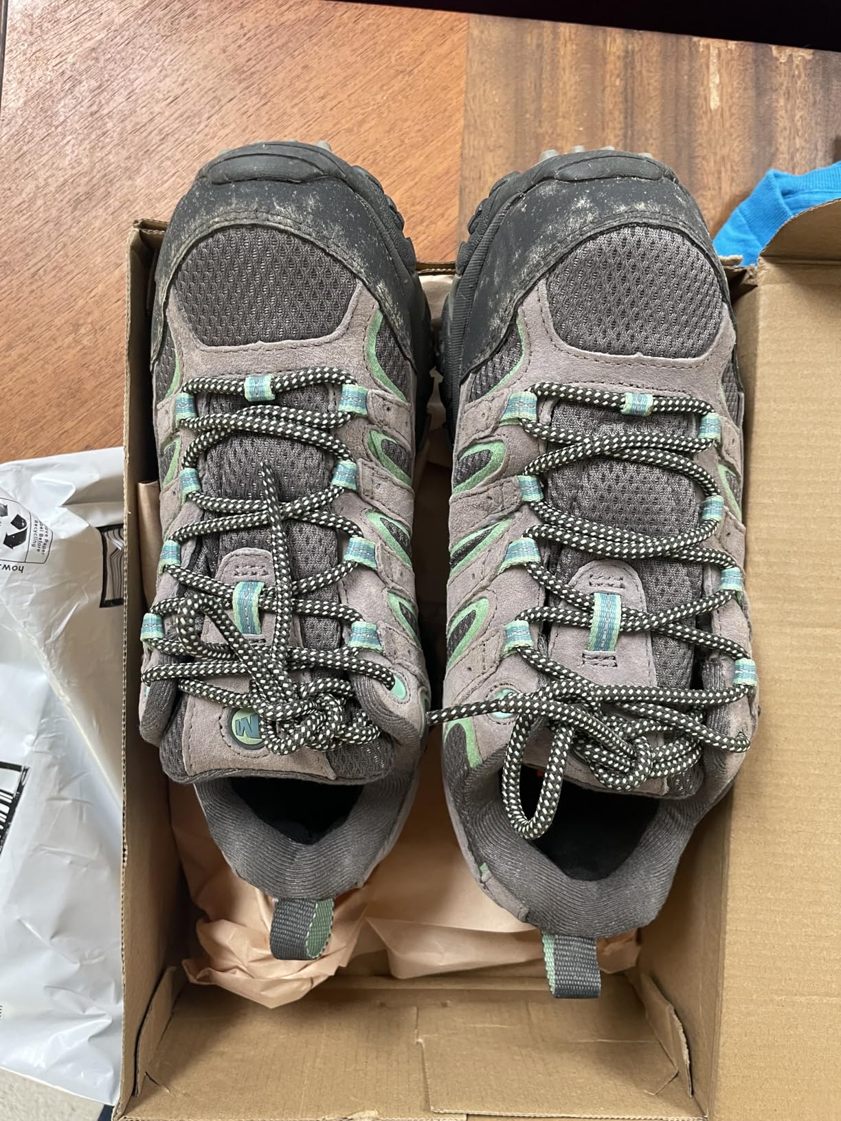 Real user feedback showing various women's experiences with Merrell Moab 2 hiking shoes