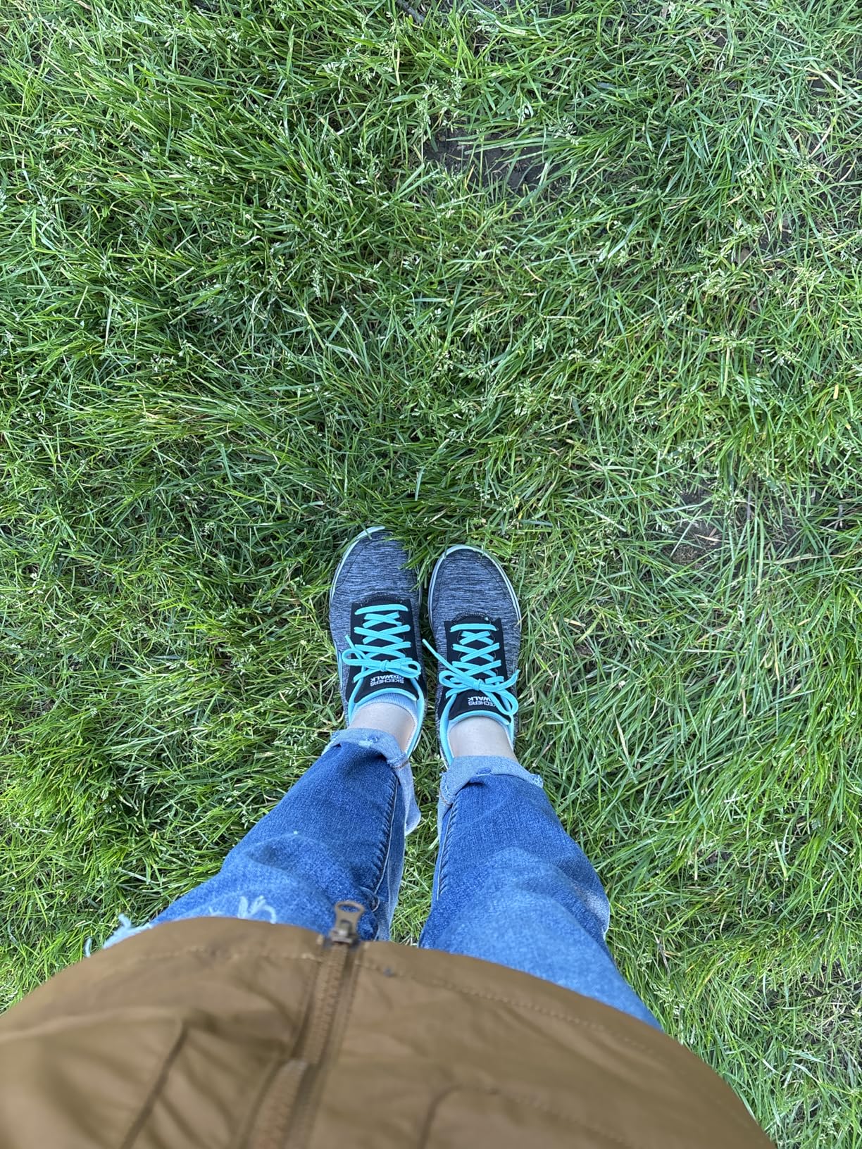 Skechers Go Walk 5-True lifestyle shot showing comfortable everyday wear