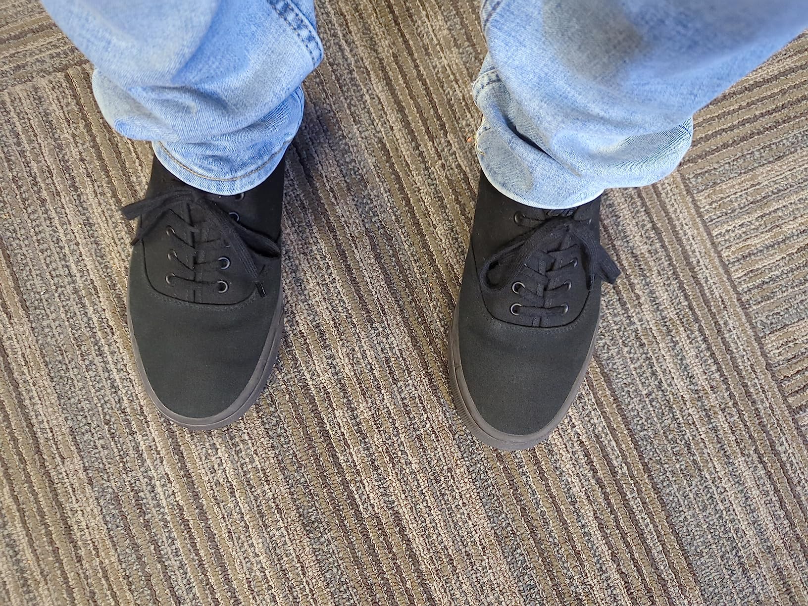 Lugz Lear sneakers worn showing actual fit and comfort on feet during daily wear