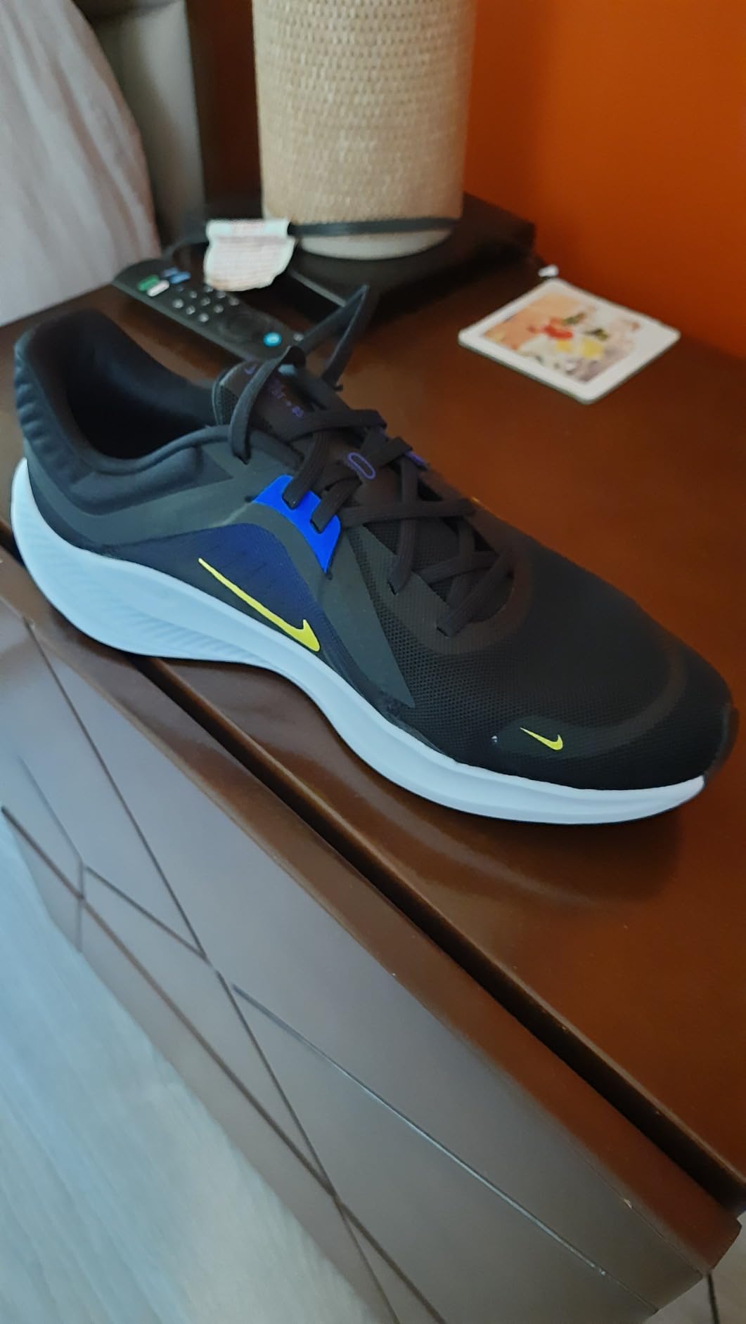 Nike Men's Sneaker detail showing mesh upper construction and Flywire cable integration