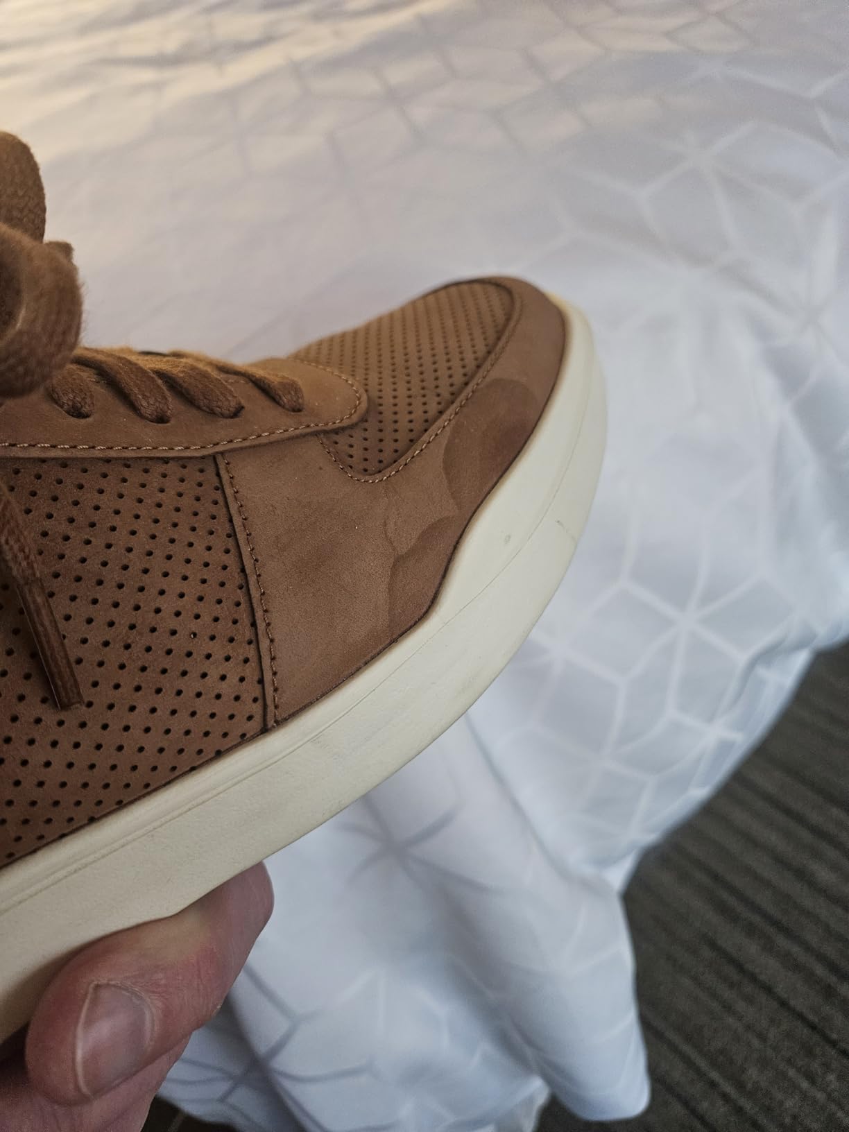 Cole Haan sneakers lifestyle image showing community feedback and real user experiences