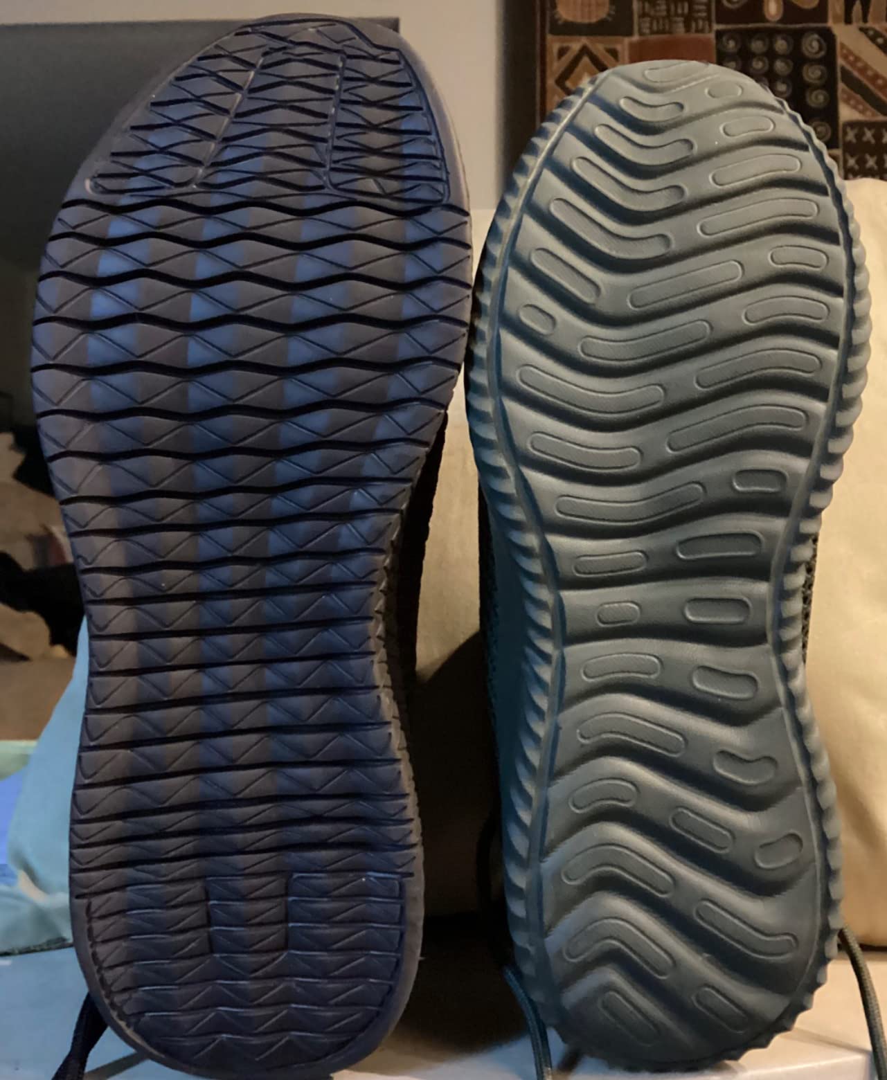 LCGJR sneakers detail view showing mesh construction and lacing system design