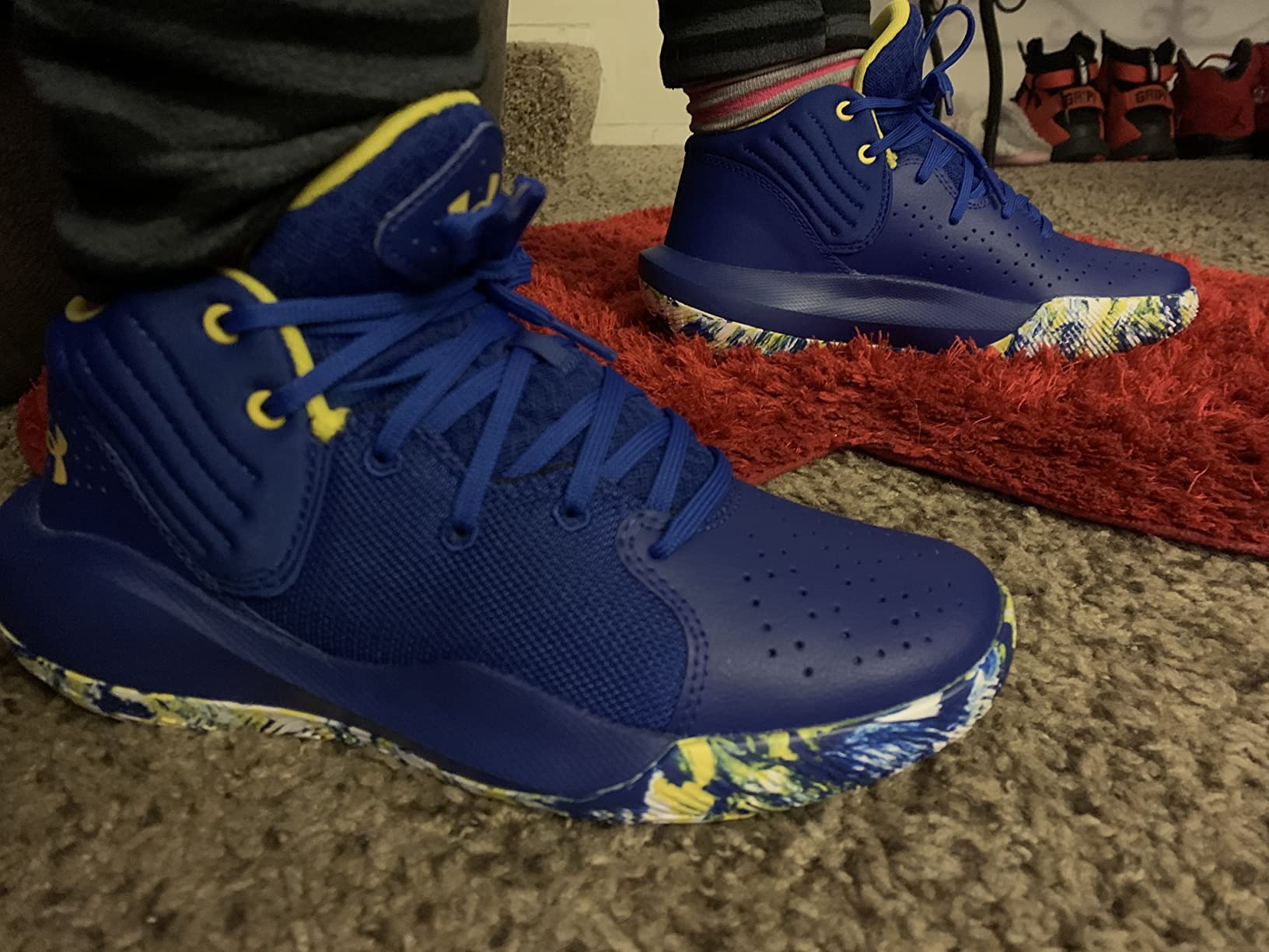 Under Armour Kids basketball shoes final product showcase highlighting key features and benefits