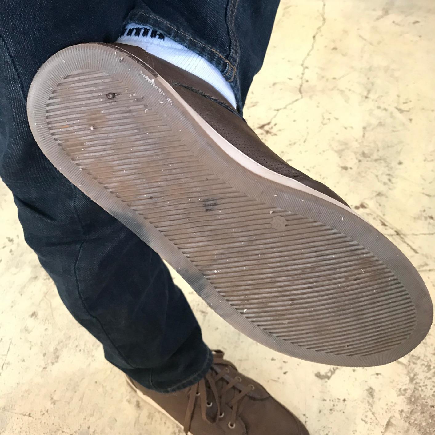 Jousen sneakers final assessment showing both positive styling and wear concerns