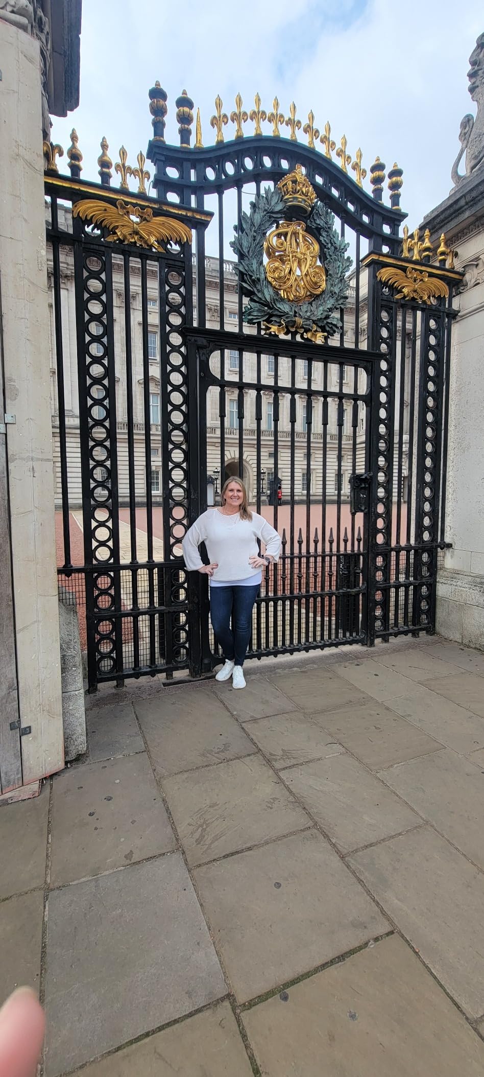 Real customer wearing Feethit sneakers during travel in London showing durability after extensive walking