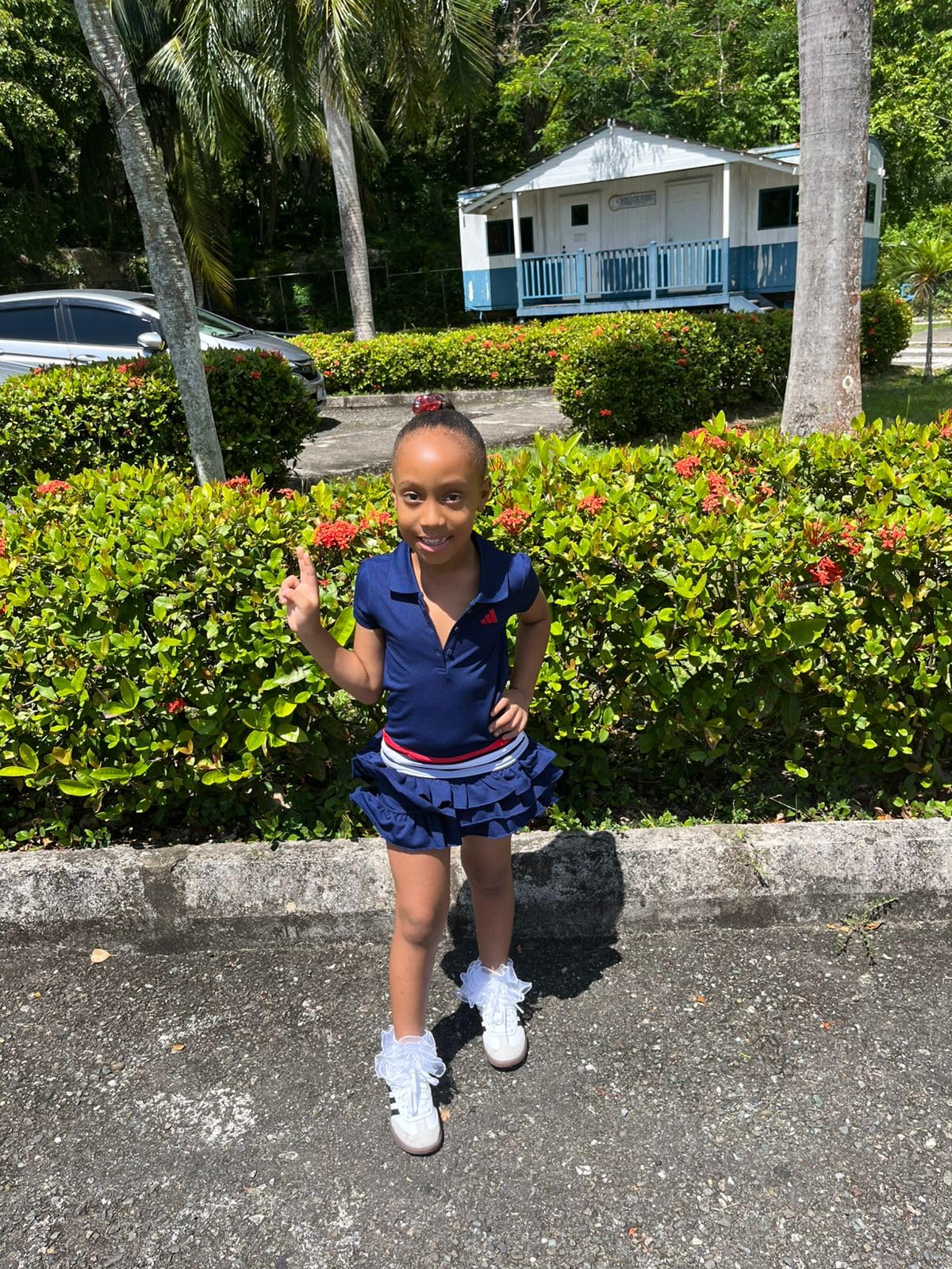 Adidas kids Samba lifestyle shot showing versatility for casual daily wear