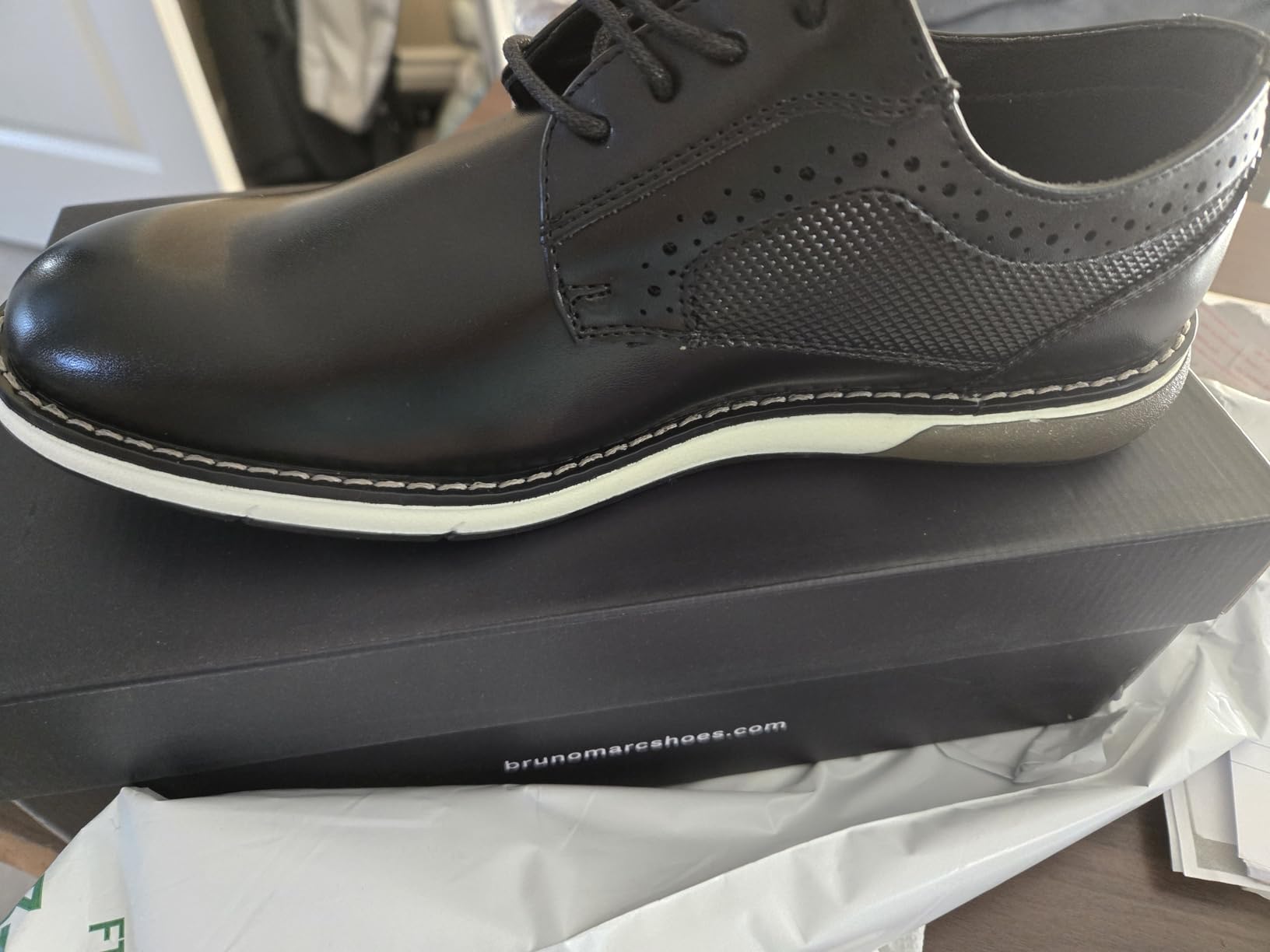 Bruno Marc dress sneakers customer review compilation showing real user experiences