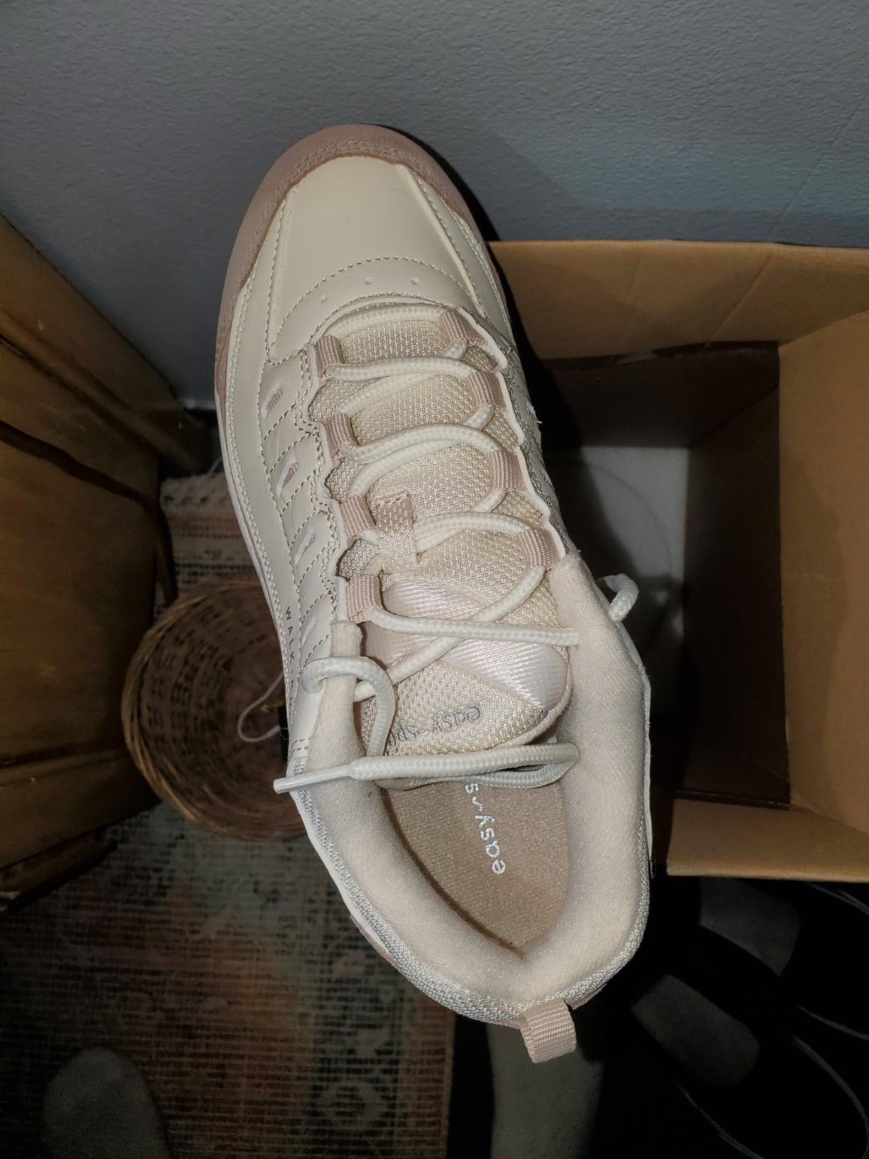 Easy Spirit Women's Romy sneaker showing versatile colorway suitable for various casual outfits