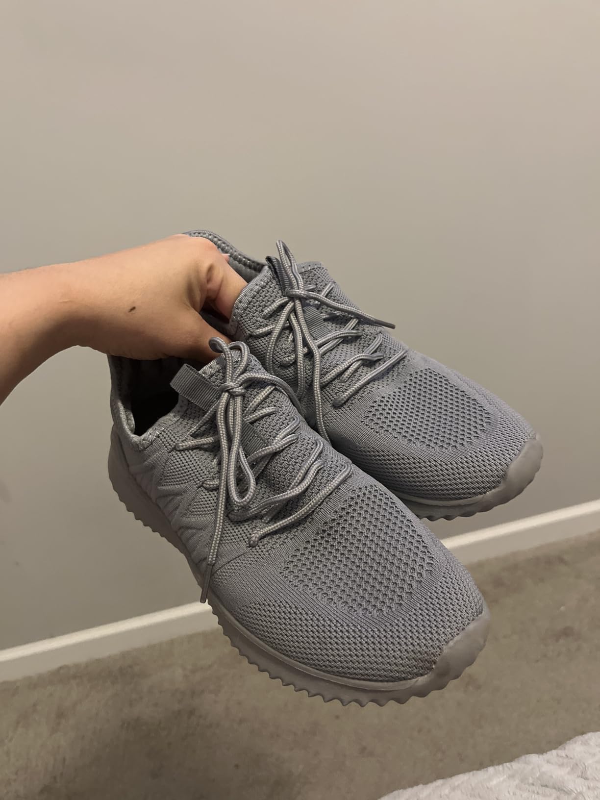 Side profile view showing lightweight construction and slip-on design features
